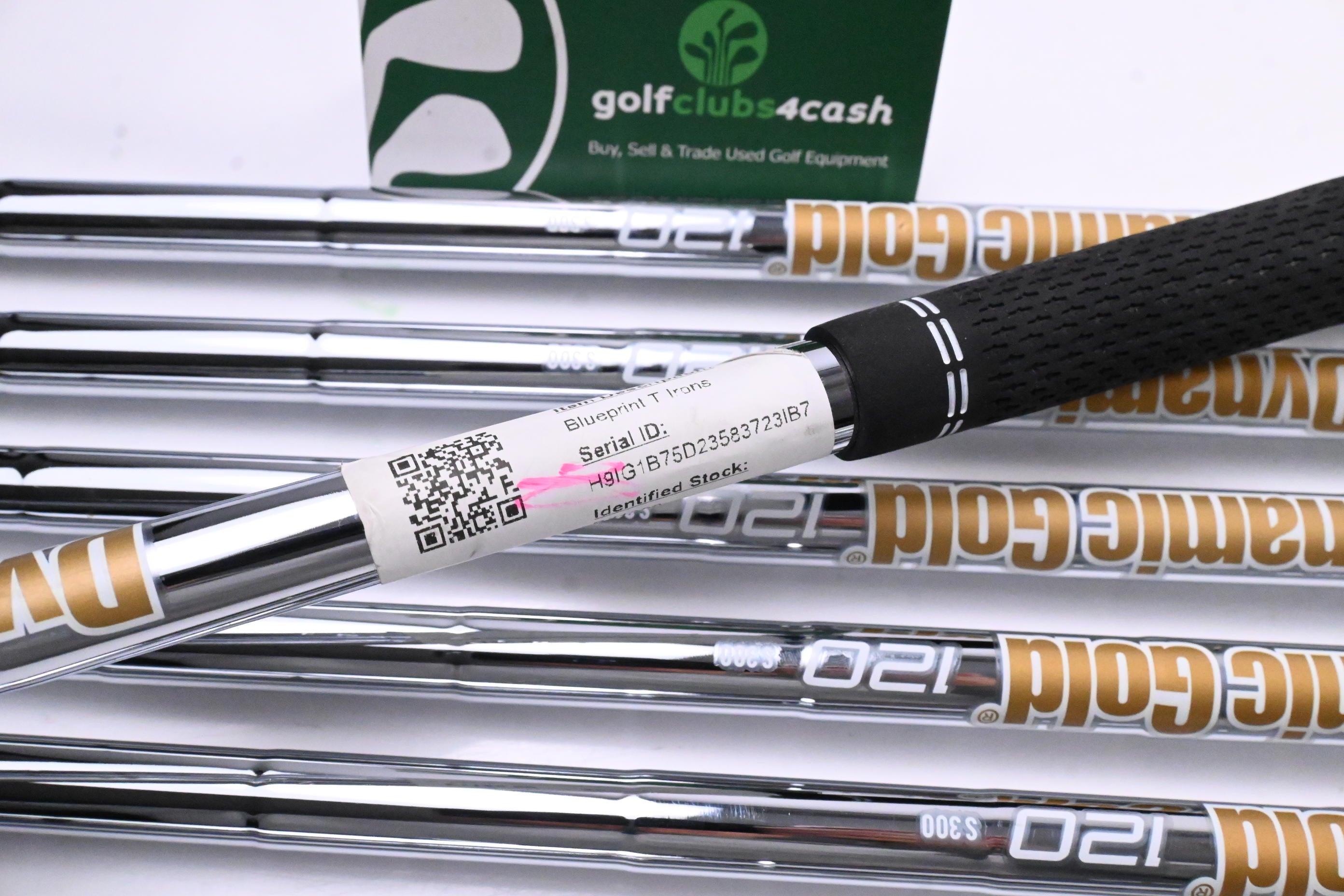 Ping Blueprint T Irons / 4-PW / Black Dot / Stiff Flex Dynamic Gold S300 120