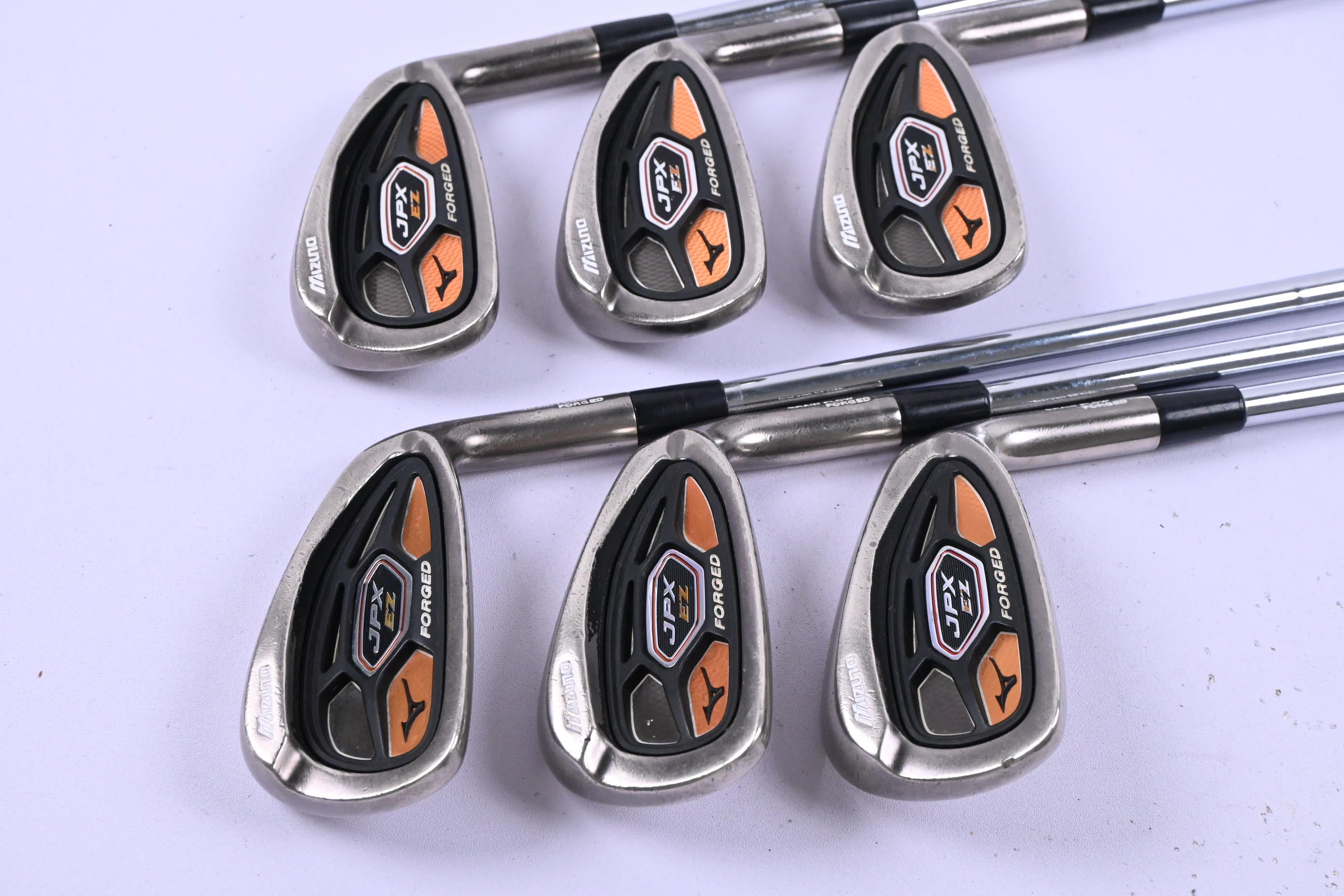 Mizuno JPX EZ Forged 2013 Irons / 4-9i / Stiff Flex KBS Tour Shafts