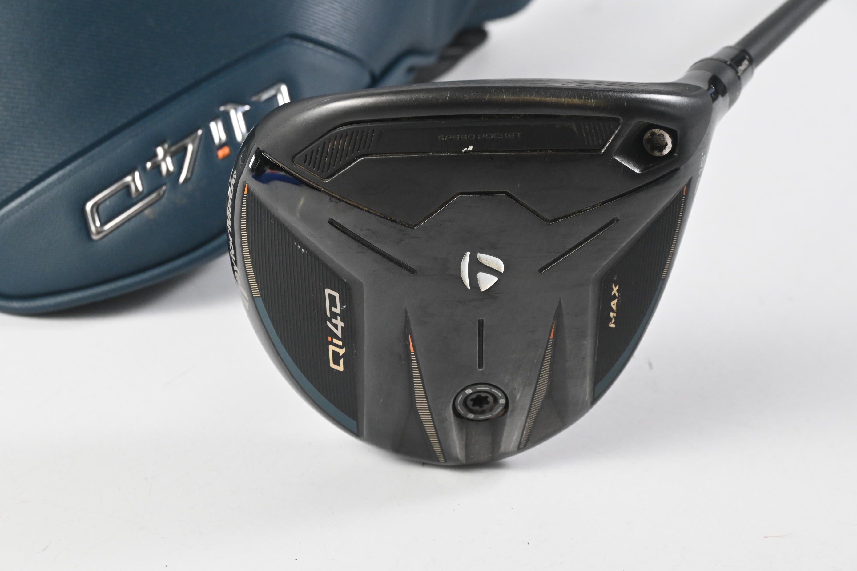 Taylormade Qi4D Max #3 Wood / 15 Degree / Stiff Flex REAX White 55 Shaft