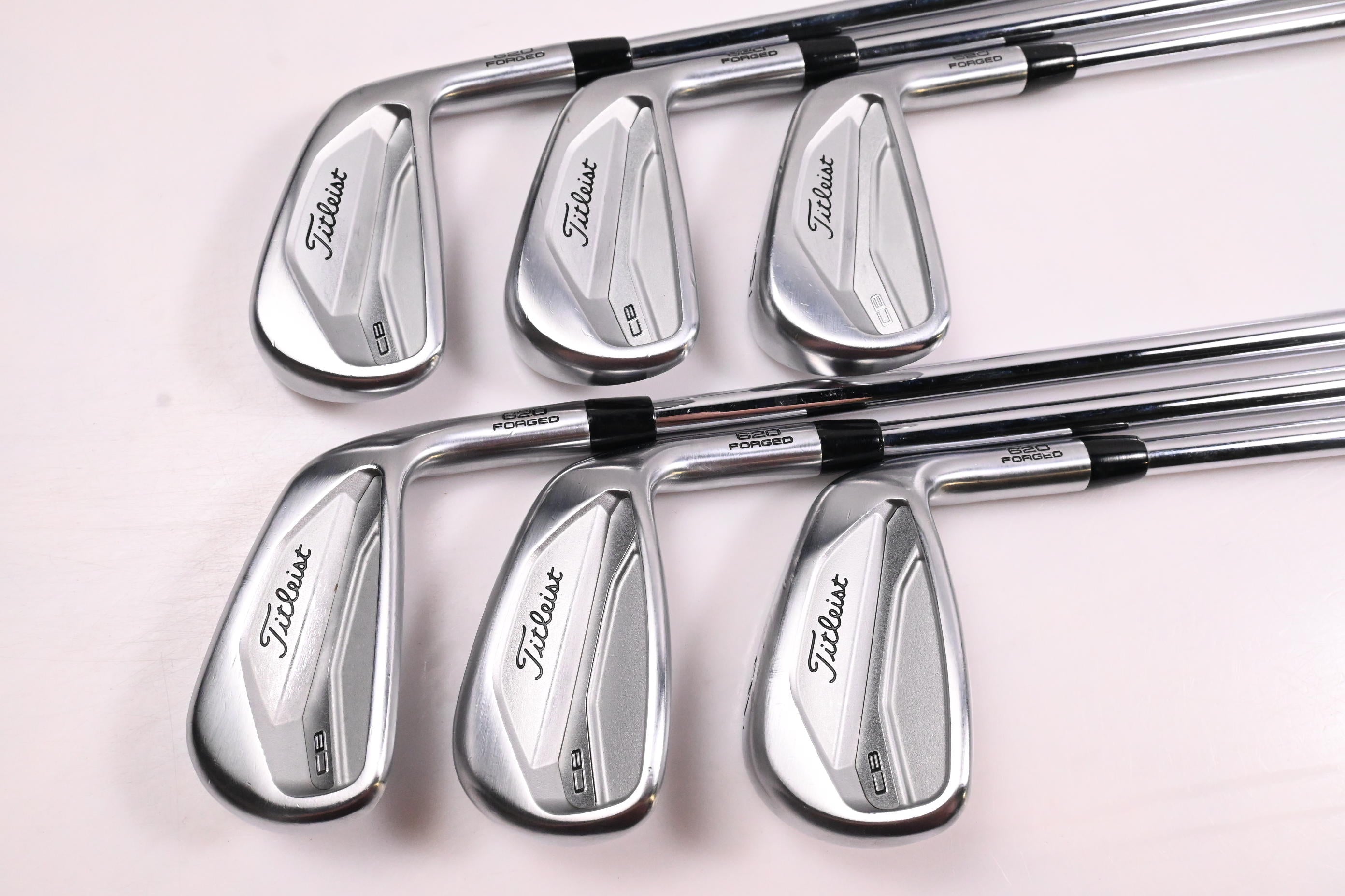 Titleist CB 620 Irons / 4-9I / X-Stiff Project X Rifle Shaft