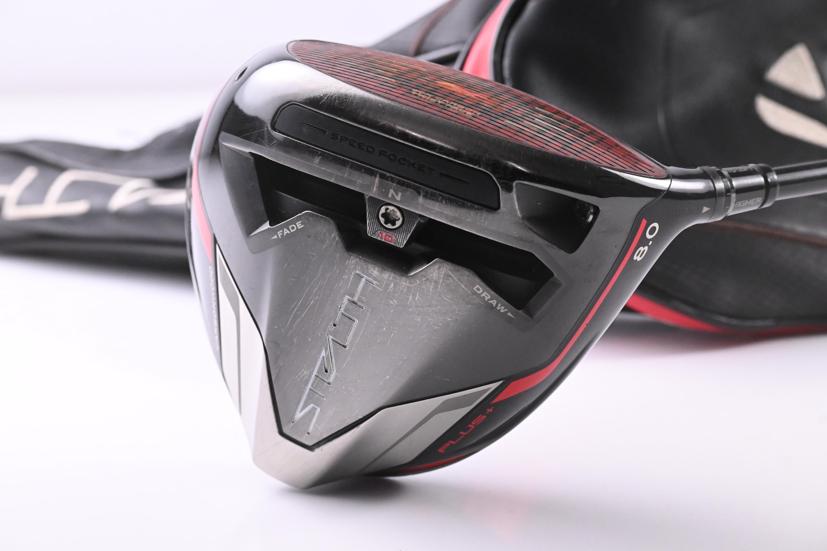 Taylormade Stealth Plus Driver / 8 Degree / X-Flex Kai'li White 60 Shaft
