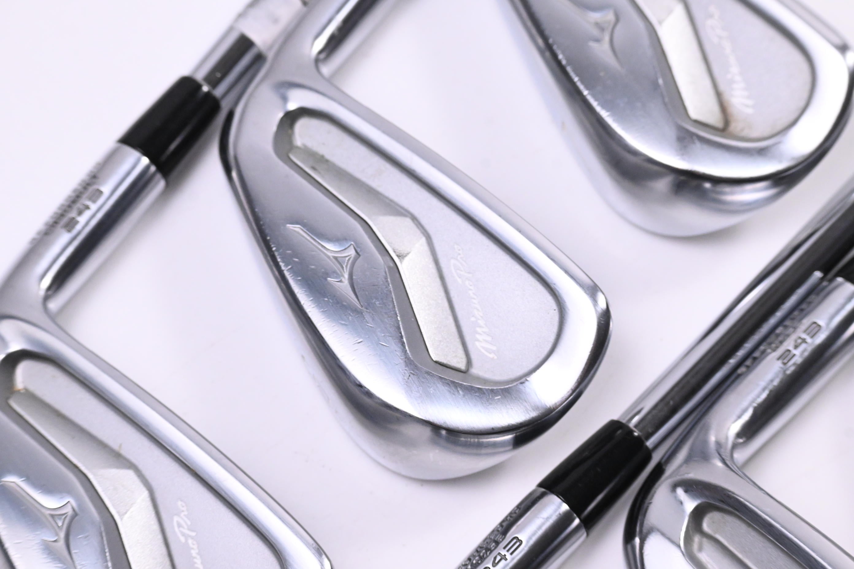 Mizuno Pro 243 Irons / 5-PW / Stiff Flex KBS $-Taper 130 Shafts