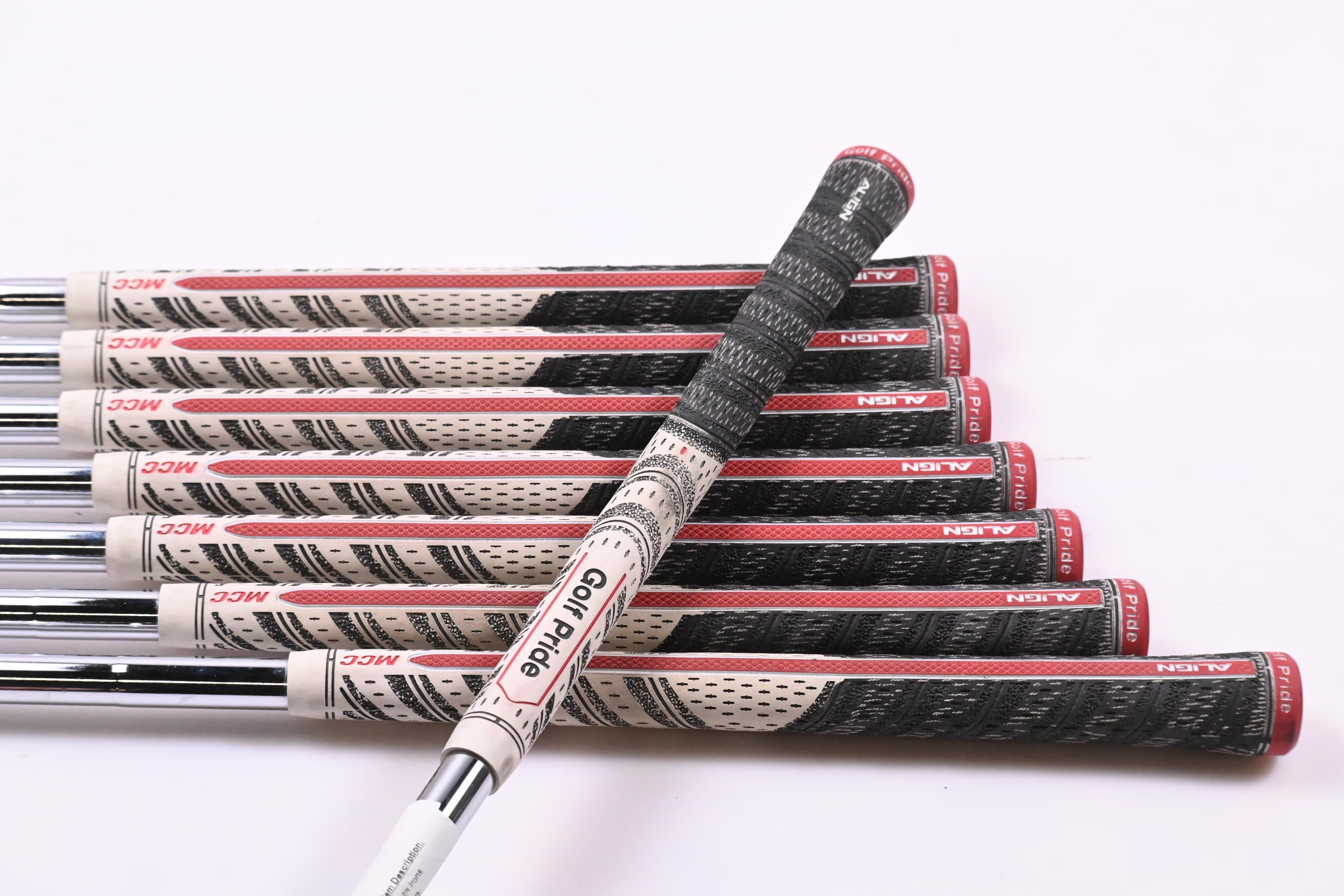 Taylormade Stealth Irons / 5-PW+GW+SW / Stiff Flex KBS MAX MT 85 Shafts