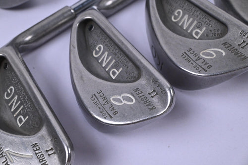 Ping Karsten II Irons / 4-PW / Black Dot / Stiff Flex Ping ZZ Lite Shafts