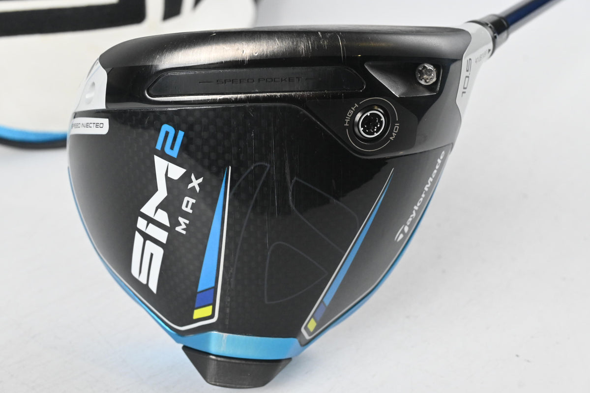 Taylormade SIM2 Max Driver / 10.5 Degree / Stiff Flex Fujikura Ventus Blue 5