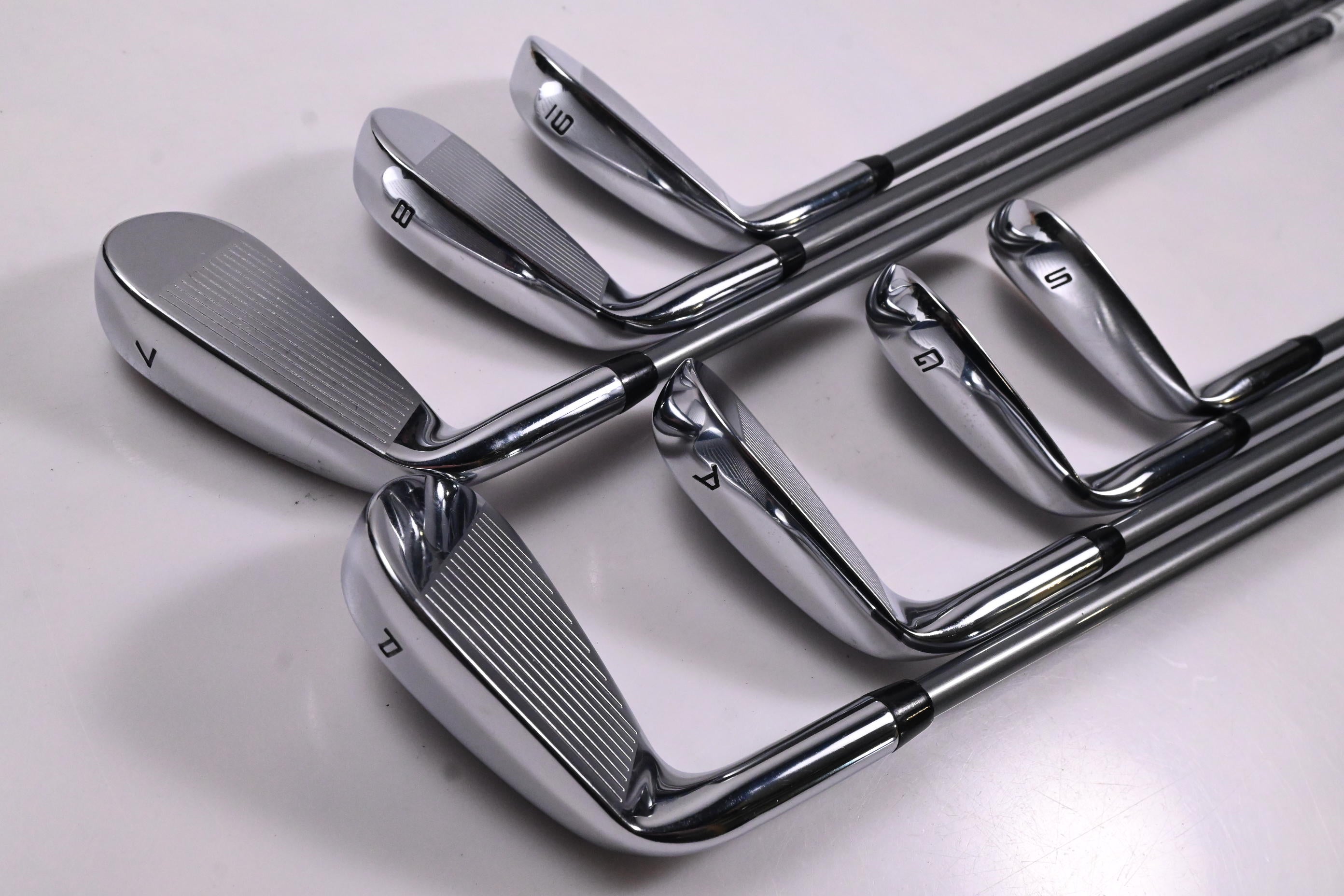 Callaway Elyte X Irons / 7-PW+AW+GW+SW / Senior Flex Denali Charcoal 55