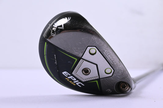 Callaway Epic Flash #3 Hybrid / 18 Degree / Stiff Flex Tensei AV White 70 Shaft