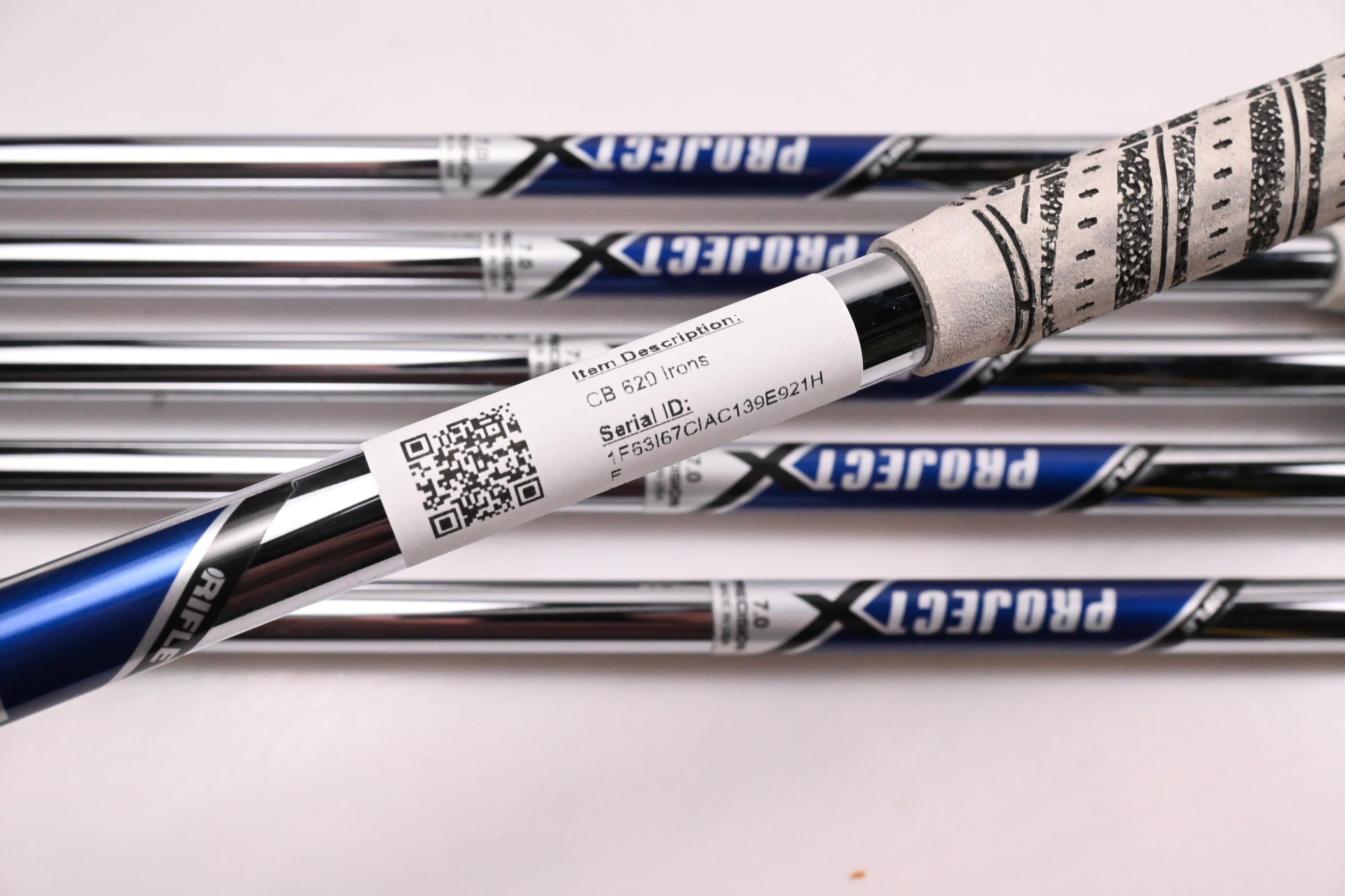 Titleist CB 620 Irons / 4-9I / X-Stiff Project X Rifle Shaft