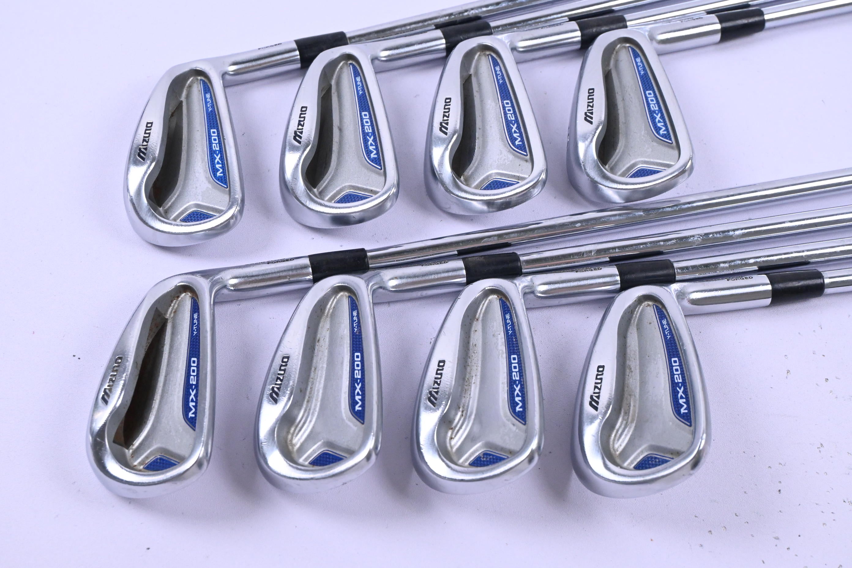 Mizuno MX-200 Irons / 3-PW / Regular Flex Dynalite Gold XP R300 Shafts