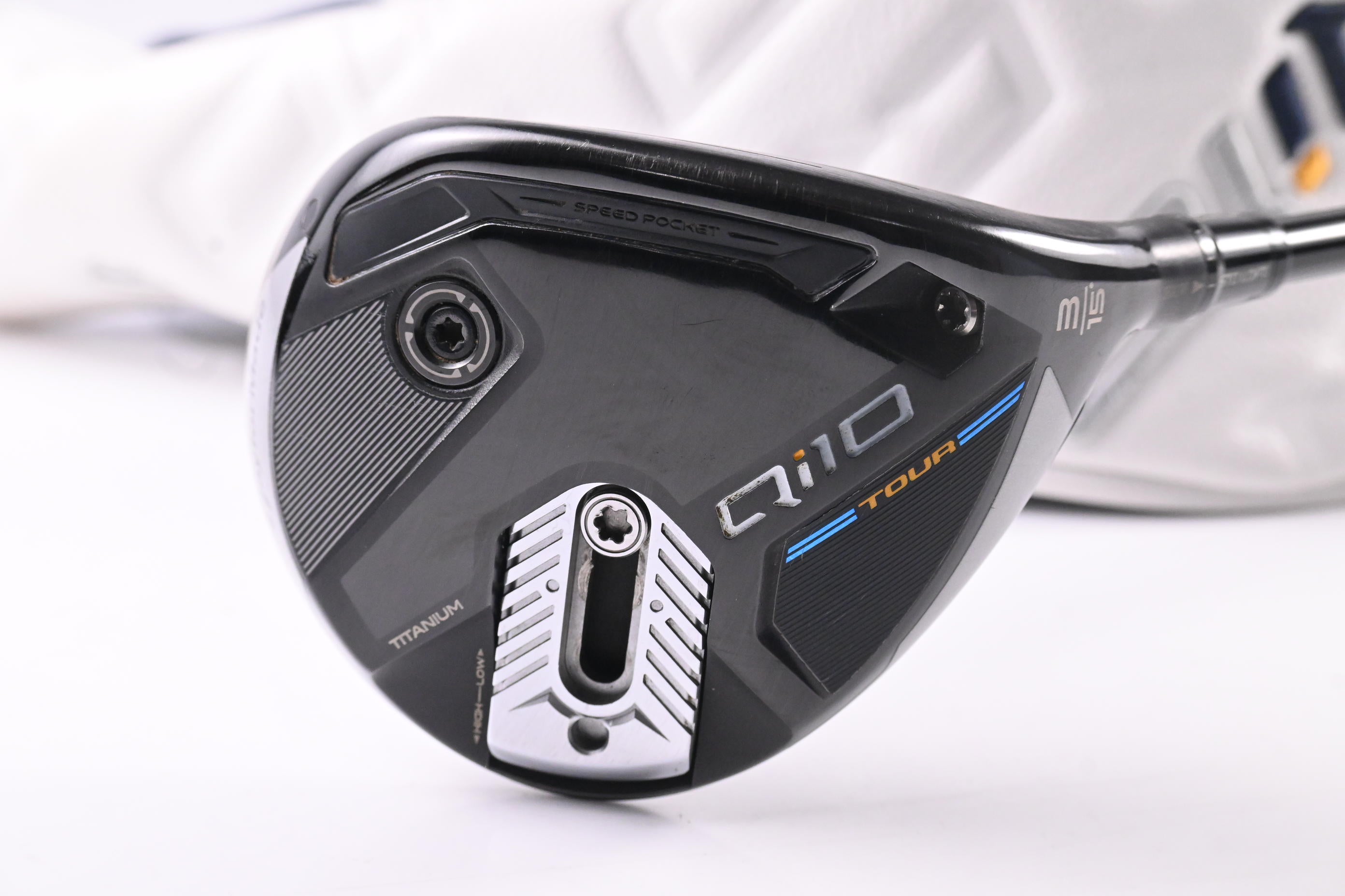 Taylormade Qi10 Tour #3 Wood / 15 Degree / Stiff Flex Tensei AV Raw Blue 65