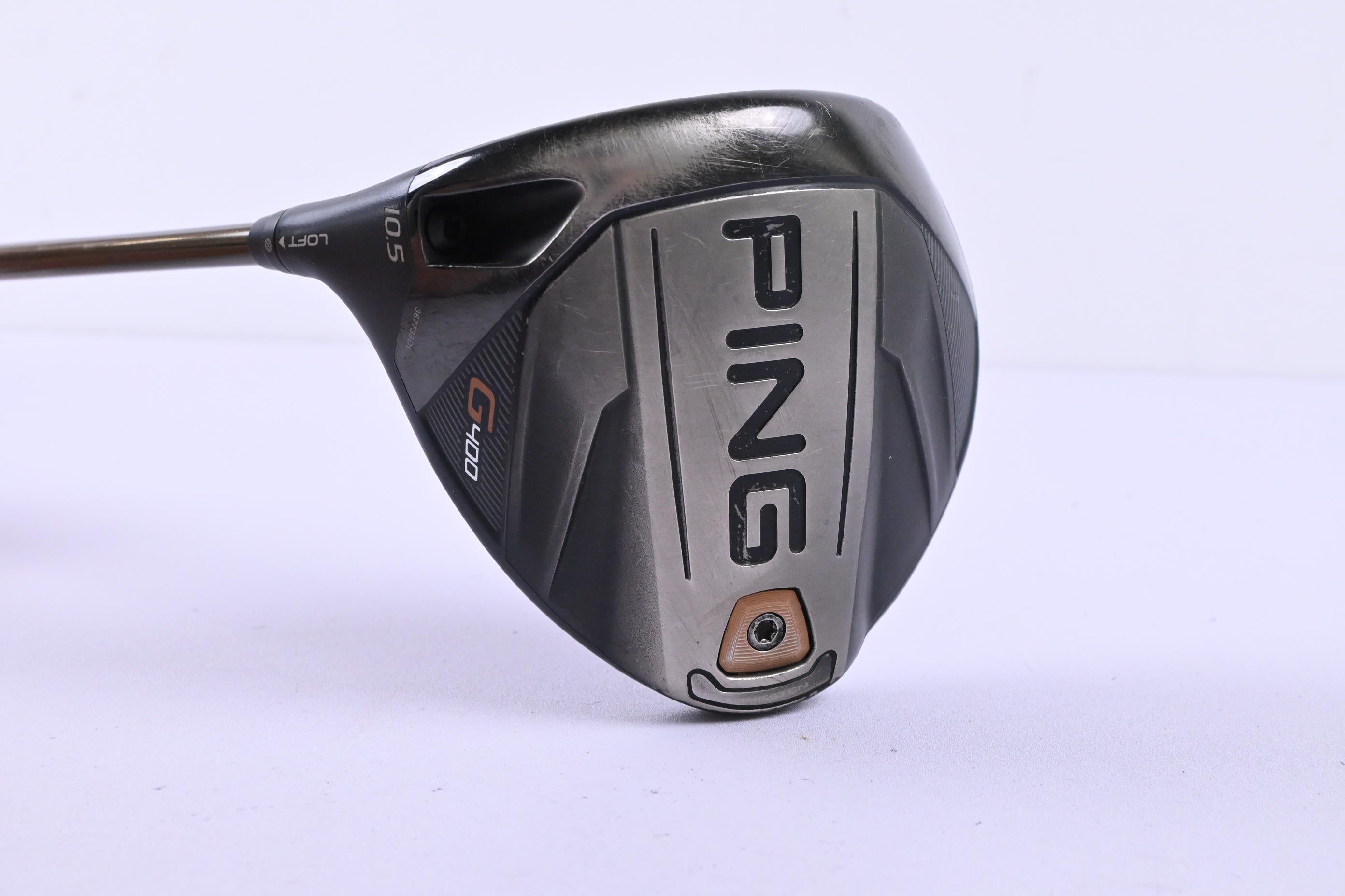 Left Hand Ping G400 Driver / 10.5 Degree / Regular Flex Ping Alta CB 55 Shafts