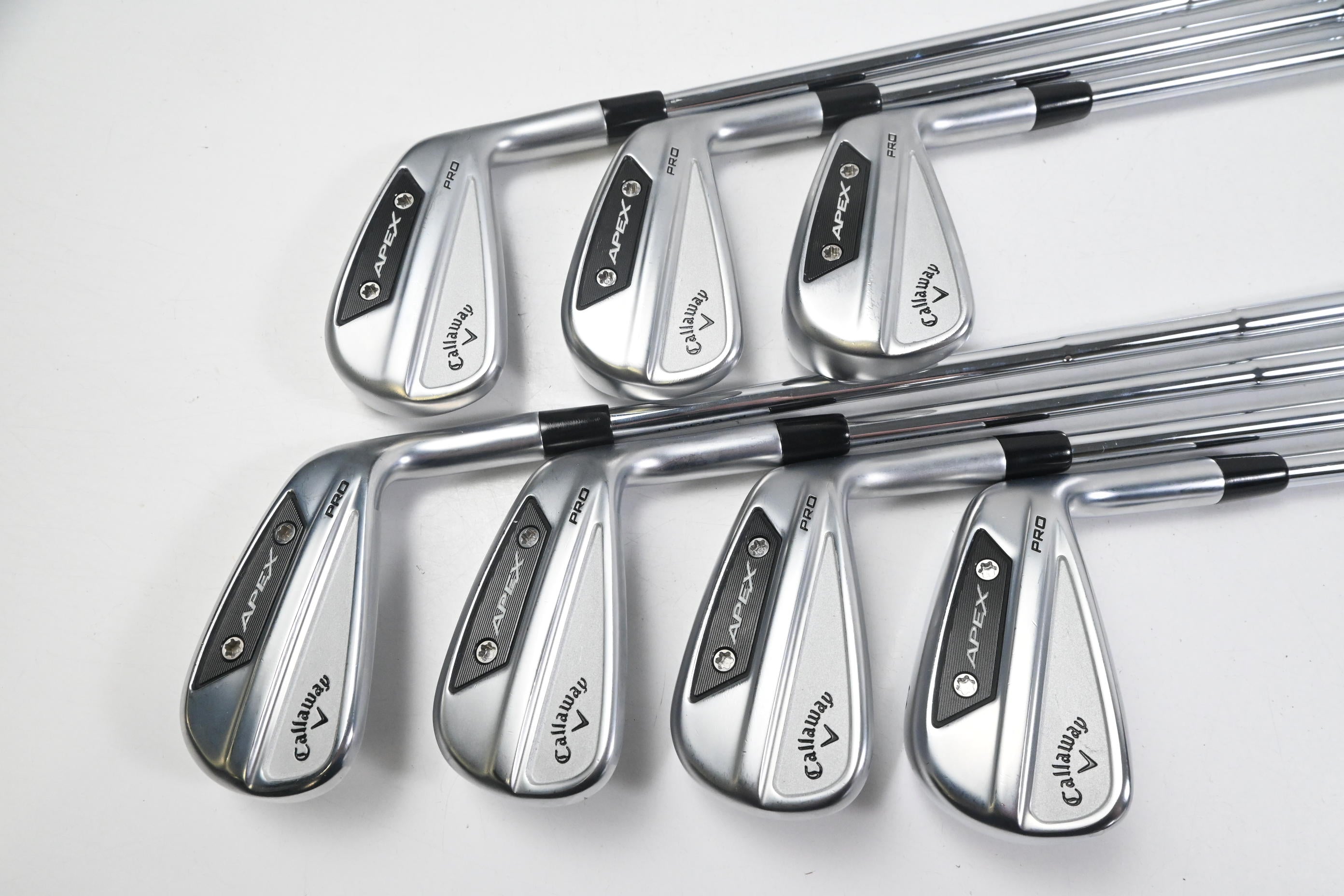 Callaway Apex Pro 24 Irons / 4-PW / Stiff Flex Dynamic Gold Mid 115 S300 Shafts
