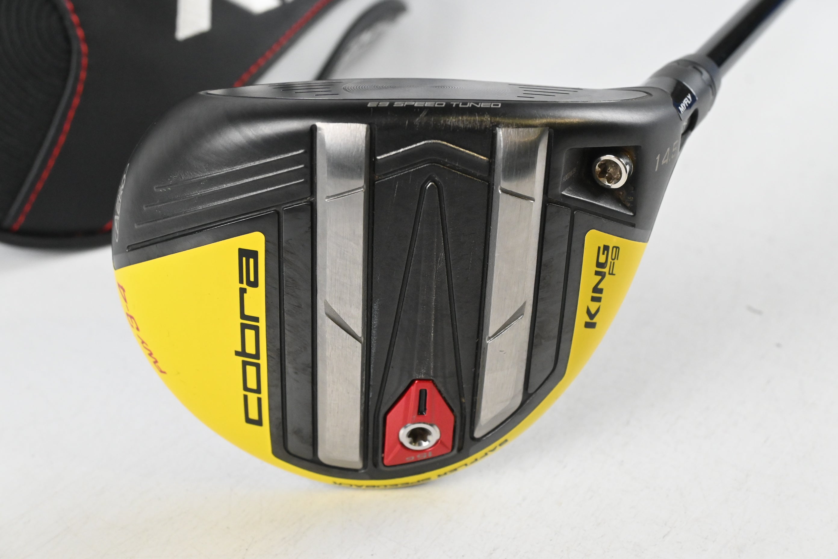 Cobra King F9 #3-4 Wood / 14.5 Degree / Regular Flex Fujikura Atmos Blue 7 Shaft