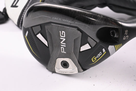 Ping G430 #5 Hybrid / 26 Degree / Stiff Flex Ping Alta CB Black 70 Shaft