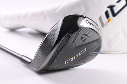 Left Hand Taylormade Qi10 #3 Wood / 15 Degree / Senior Flex Ventus TR Blue 6