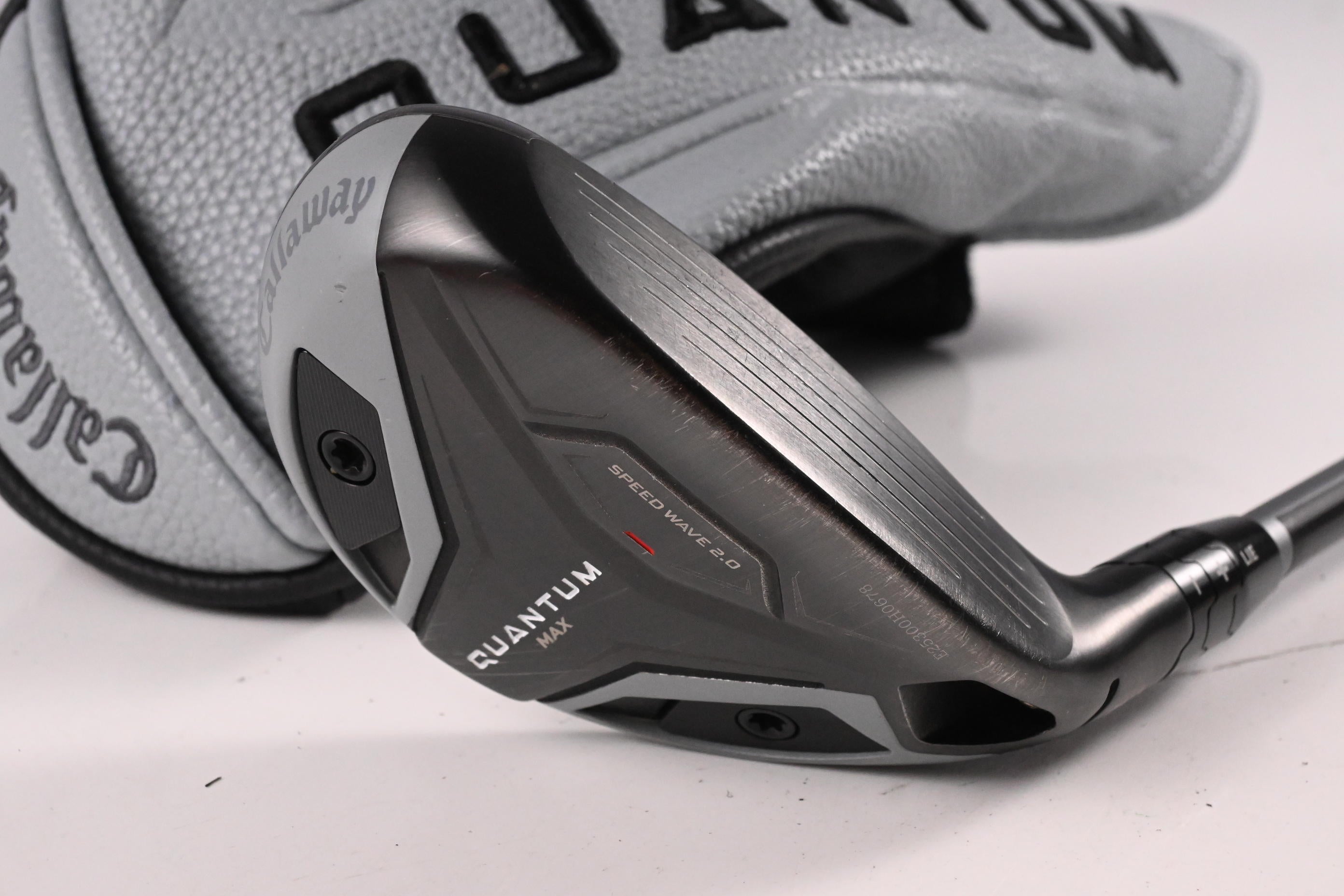 Callaway Quantum Max #3 Hybrid / 19 Degree / Stuff Flex Denali Silver 70 Shaft