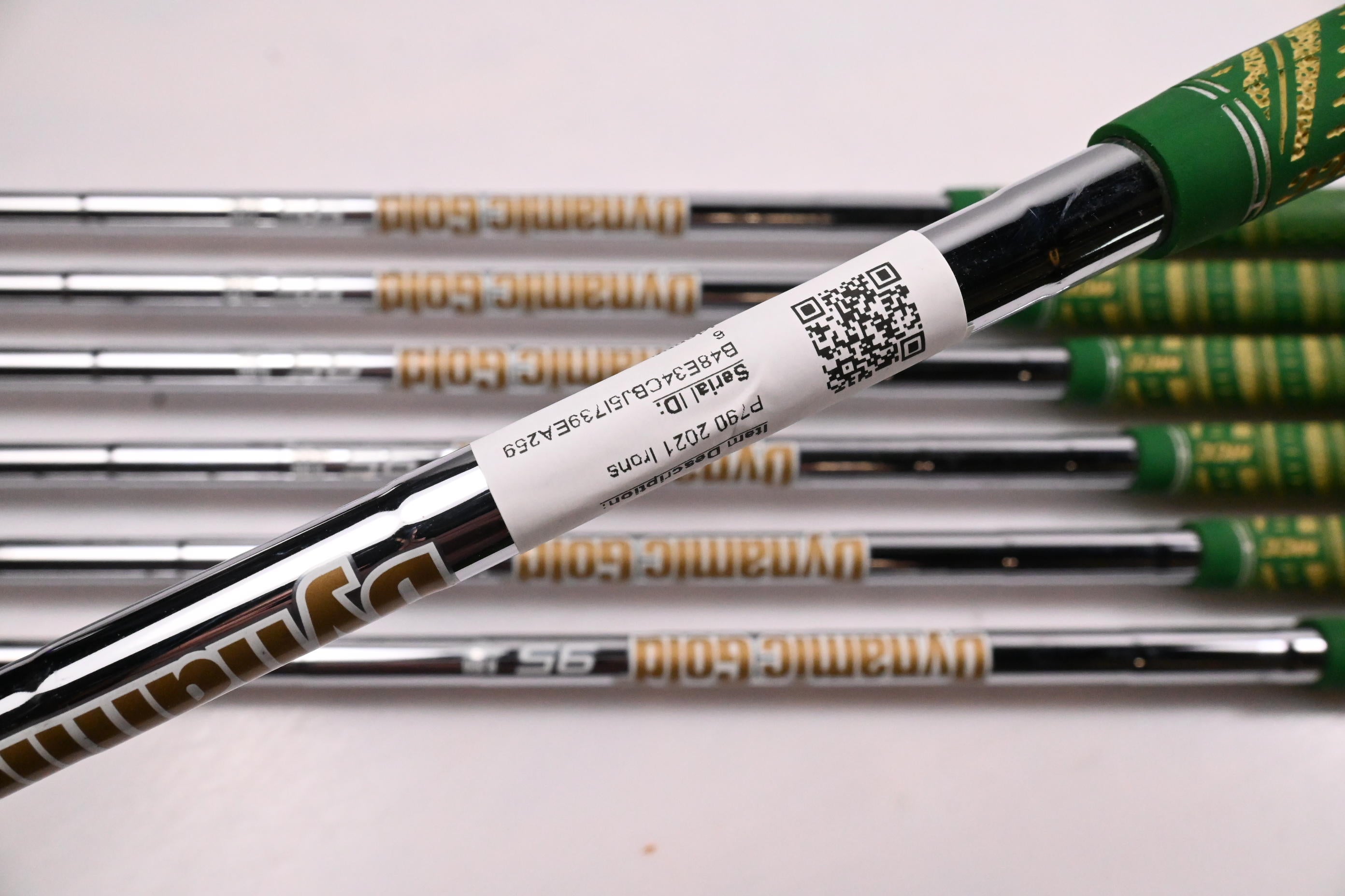 Taylormade P790 2021 Irons / 4-PW / Regular Flex Dynamic Gold R300 Shafts