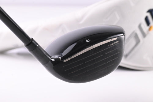 Left Hand Taylormade Qi10 #3 Wood / 15 Degree / Senior Flex Ventus TR Blue 6