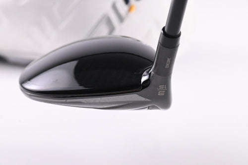 Left Hand Taylormade Qi10 #3 Wood / 15 Degree / Senior Flex Ventus TR Blue 6