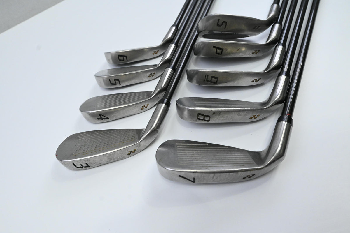 Yonex V-Mass 250 Irons / 3-PW+SW / Regular Flex Yonex HGS 3000 Shafts
