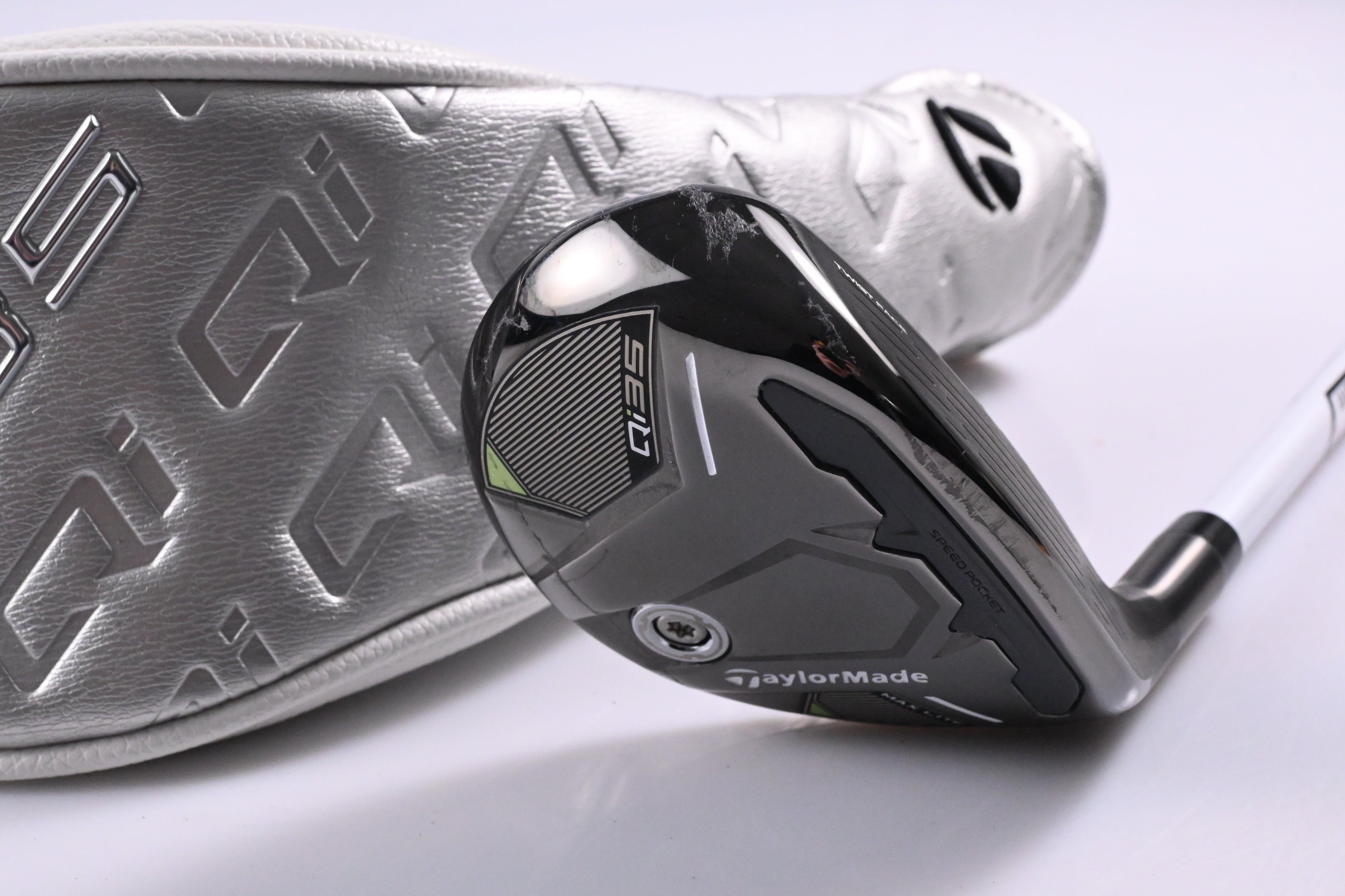 Ladies Taylormade Qi35 Max Lite #5 Hybrid / 27 Degree / Ladies Flex Air Speeder