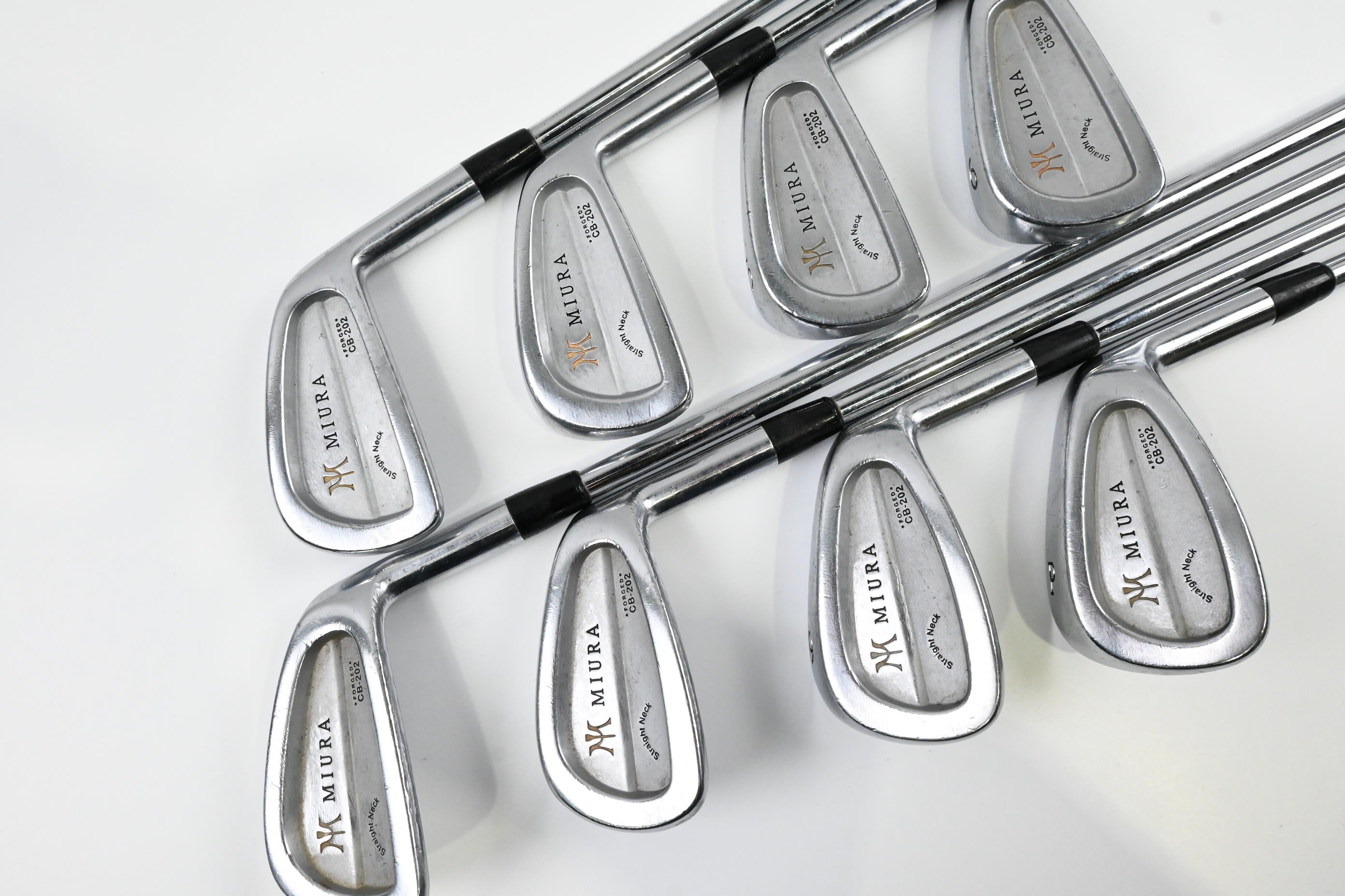 Miura CB-202 Irons / 3-PW / Stiff Flex SST Pure Shafts
