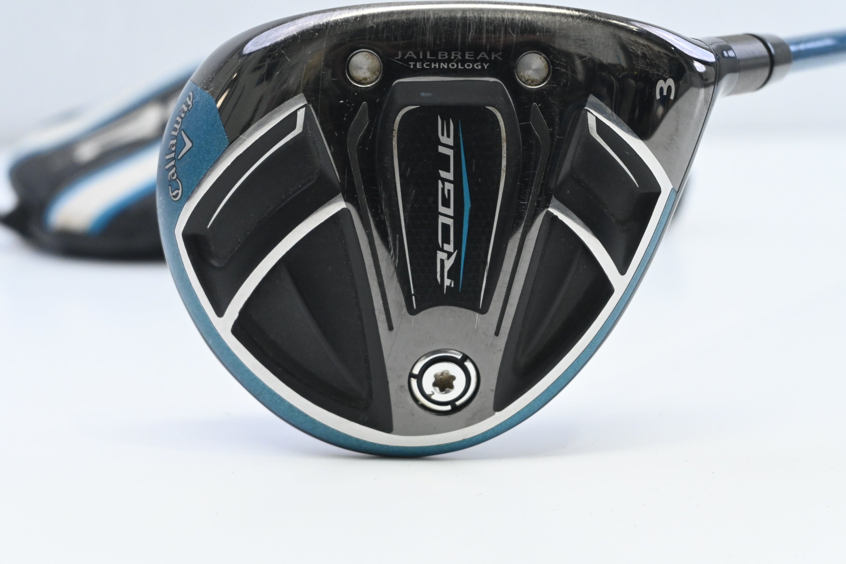 Callaway Rogue #3 Wood / 15 Degree / Stiff Flex Evenflow Blue 75 Shaft