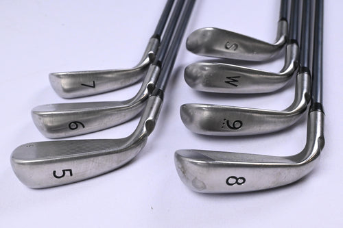 Ping G Series Irons / 5-PW+SW / Green Dot / Senior Flex Ping CFS 65 Shafts