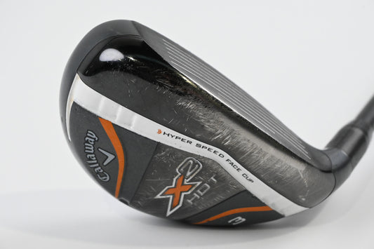 Callaway X2 Hot #3 Hybrid / 19 Degree / X-Flex Grafalloy Red Speed Coat 70