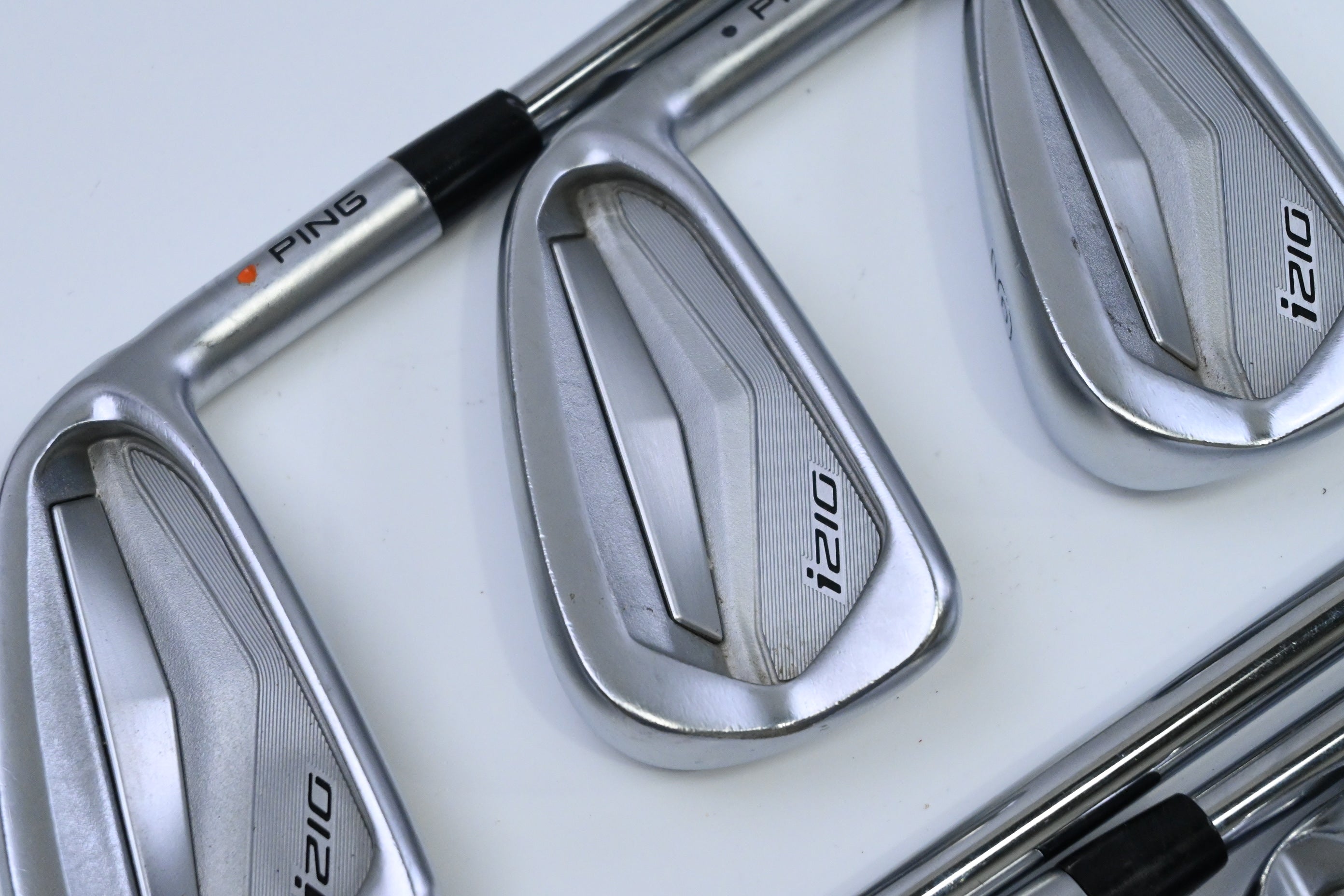 Ping i210 Irons / 4-PW / Black Dot / Stiff Flex Dynamic Gold 105 S300 Shafts