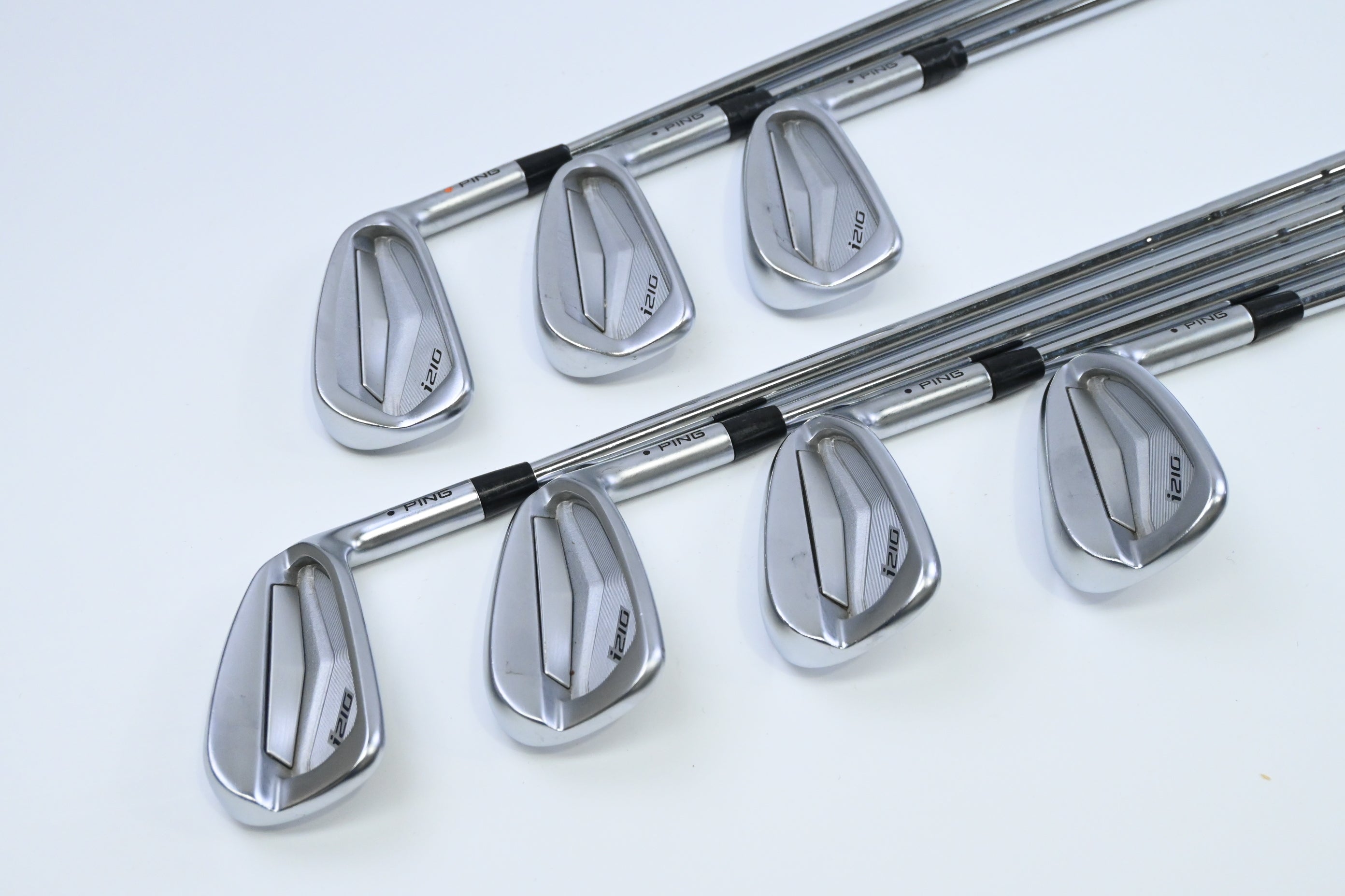 Ping i210 Irons / 4-PW / Black Dot / Stiff Flex Dynamic Gold 105 S300 Shafts