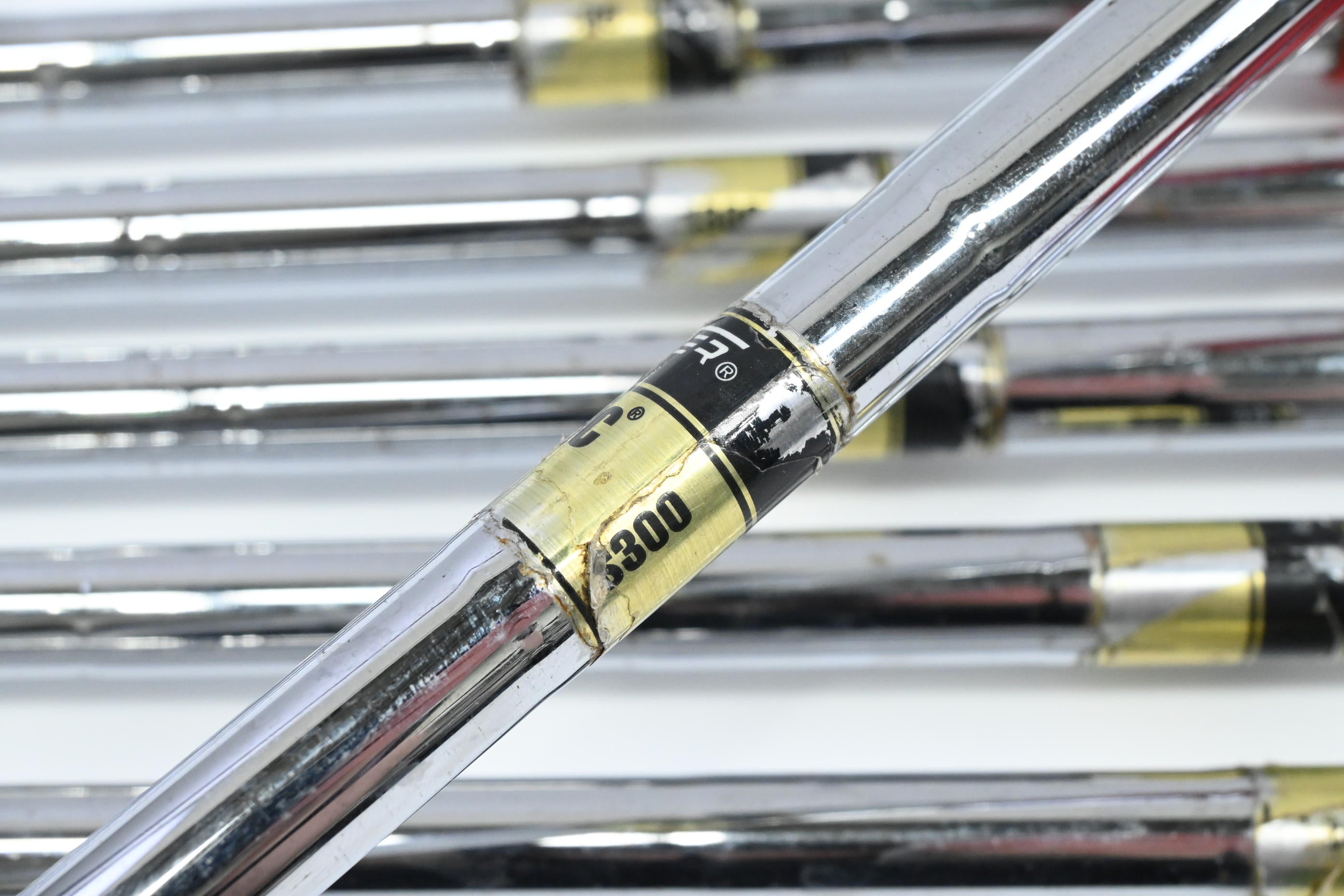 Nike VR Forged Pro Combo 2011 Irons / 4-PW / Stiff Flex Dynamic Gold S300 Shafts
