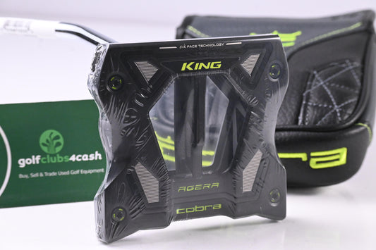 Left Hand Cobra King 3D Printed Agera Single Bend Putter / 34 Inch
