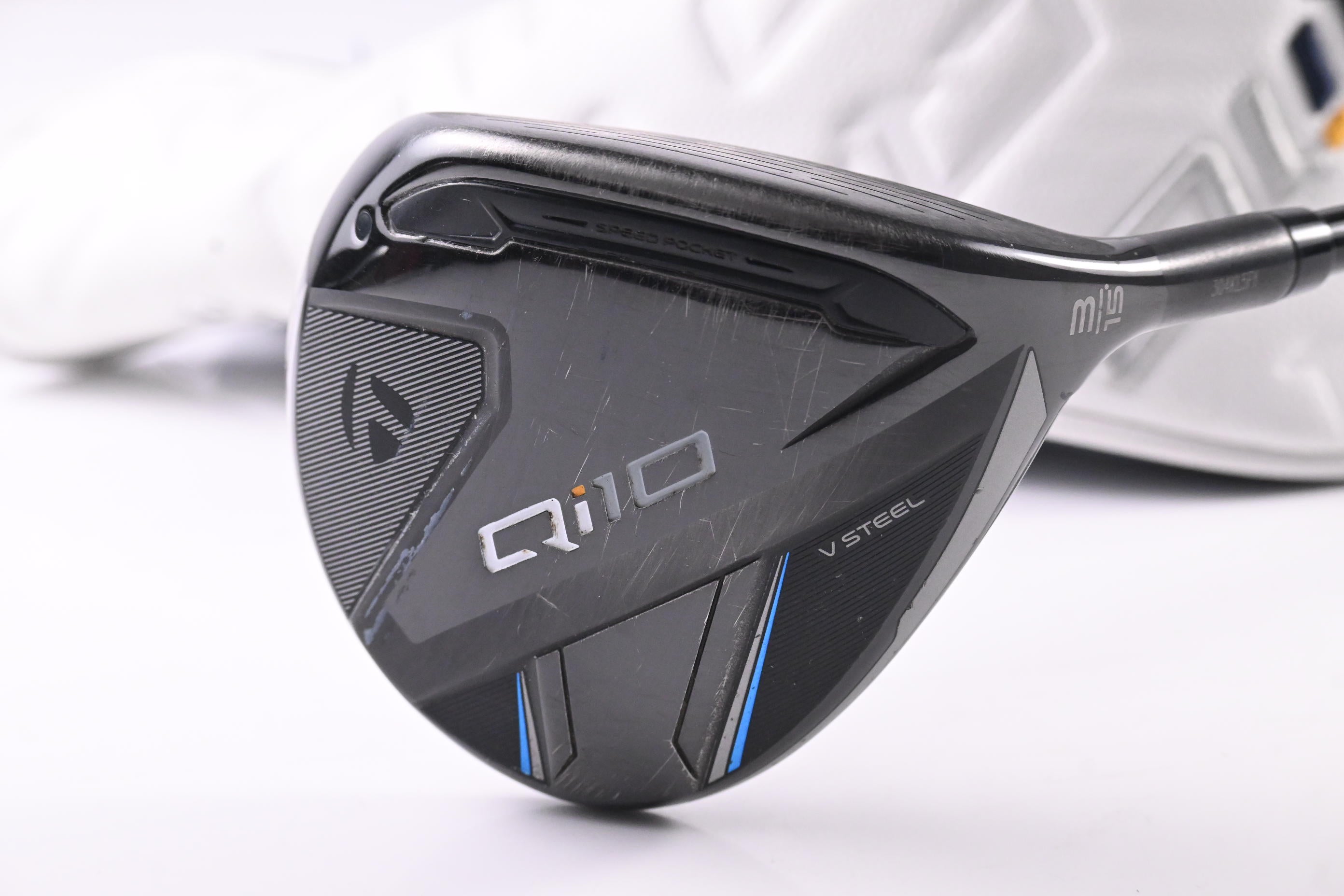 Taylormade Qi10 #3 Wood / 15 Degree / Stiff Flex Ventus TR Blue 6 Shaft