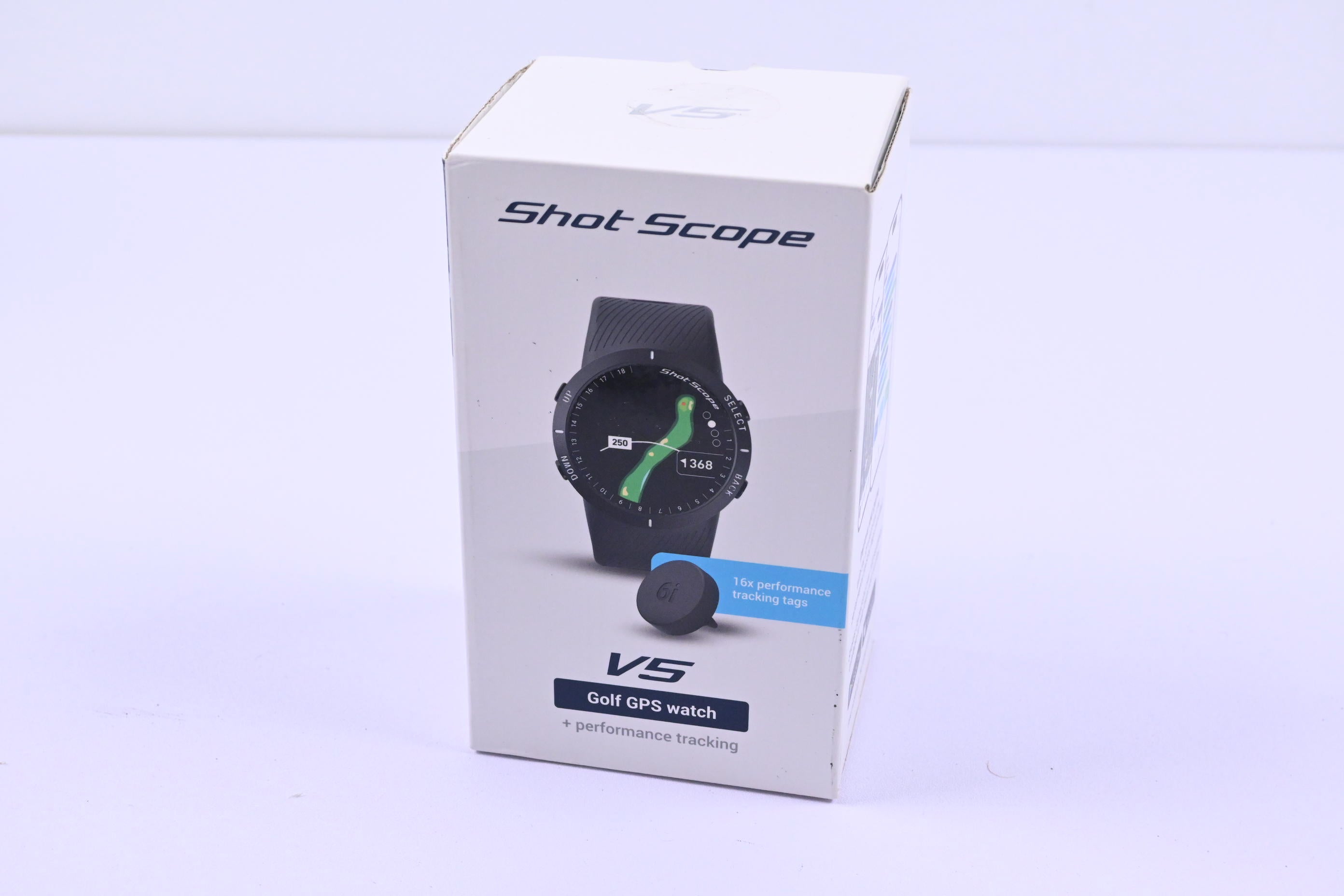 Shotscope V5 / GPS Watch / Includes Tracking Tags