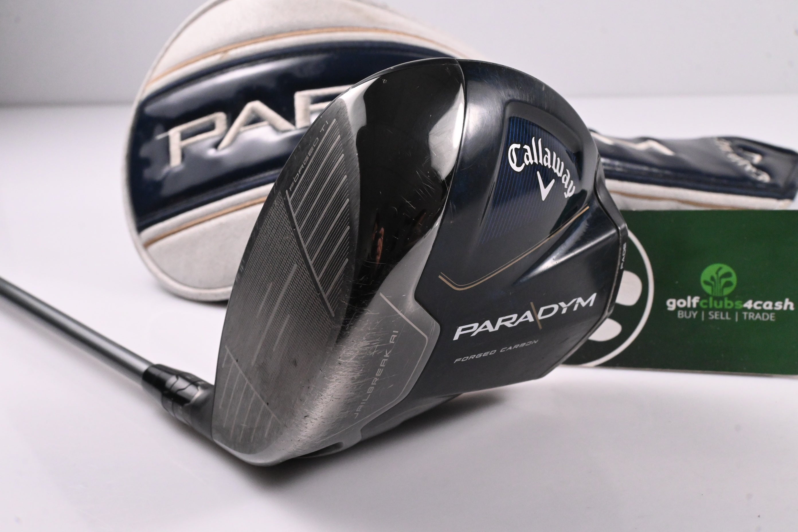 Left Hand Callaway Paradym Driver / 9 Degree / Stiff Flex HZRDUS Smoke 50