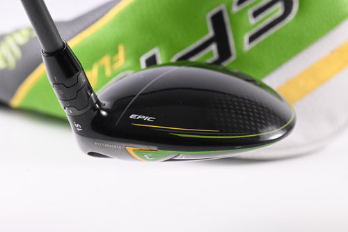 Callaway Epic Flash #3 Wood / 15 Degree / X-Flex HZRDUS Smoke Black 70 Shaft