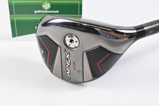 Callaway Apex UW 24 #3 Hybrid / 19 Degree / Stiff Flex MMT Black 70 Shaft