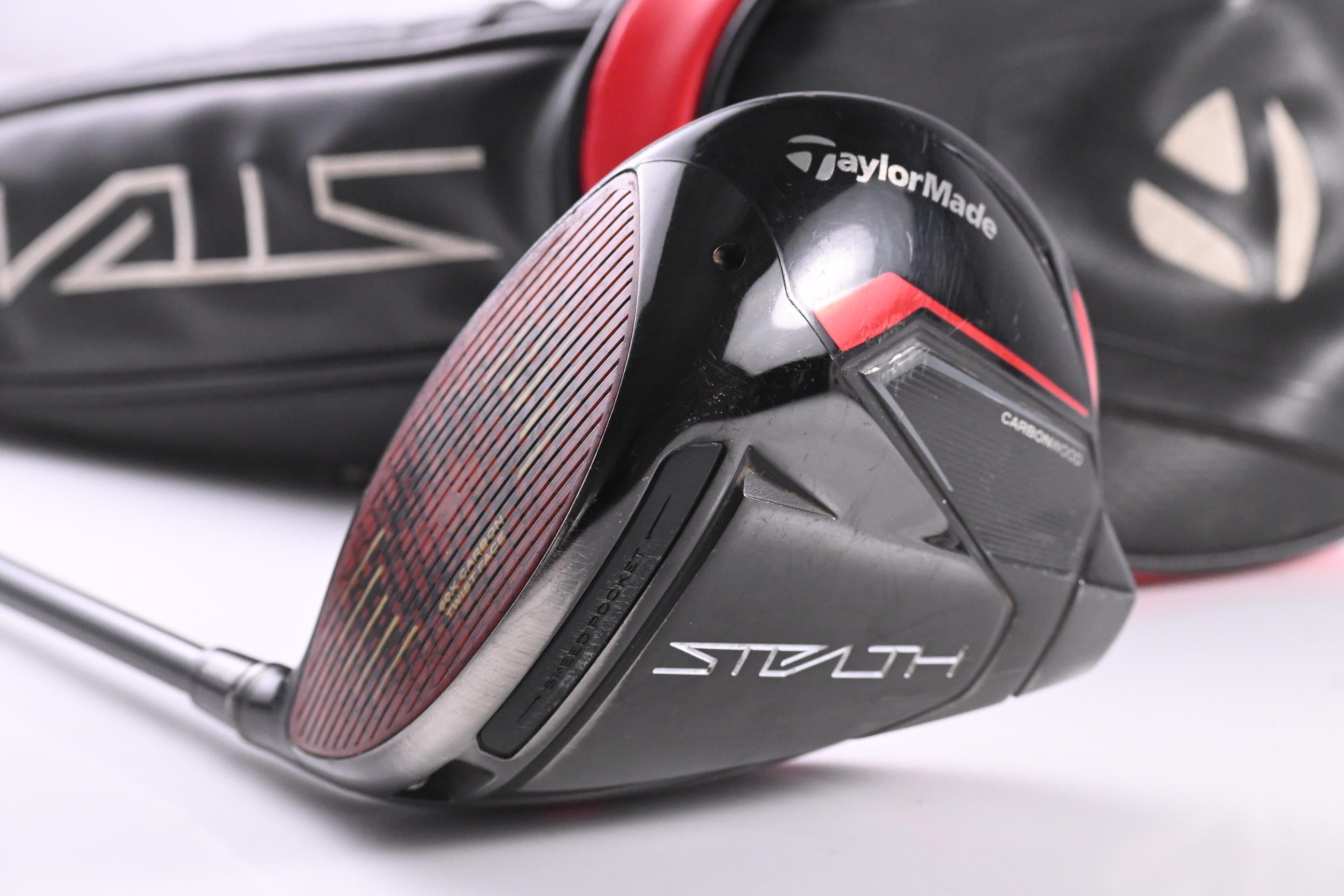 Left Hand Taylormade Stealth Driver / 9 Degree / Stiff Flex Fujikura Ventus Red