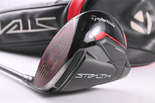 Left Hand Taylormade Stealth Driver / 9 Degree / Stiff Flex Fujikura Ventus Red