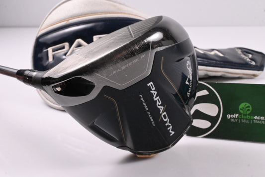 Left Hand Callaway Paradym Driver / 9 Degree / Stiff Flex HZRDUS Smoke 50