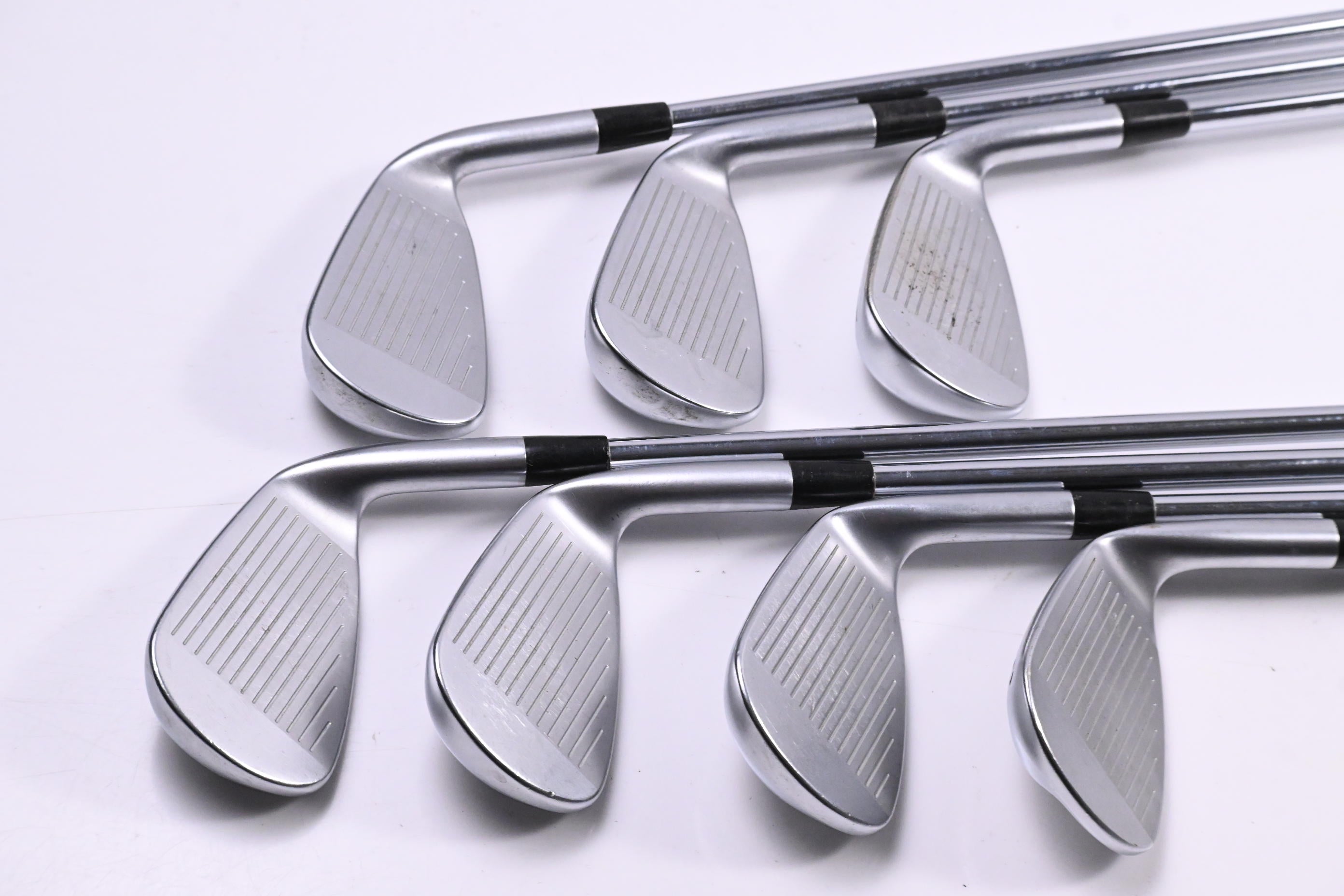 Left Hand Mizuno JPX 921 Hot Metal Irons / 5-PW+GW / Regular Flex N.S. Pro