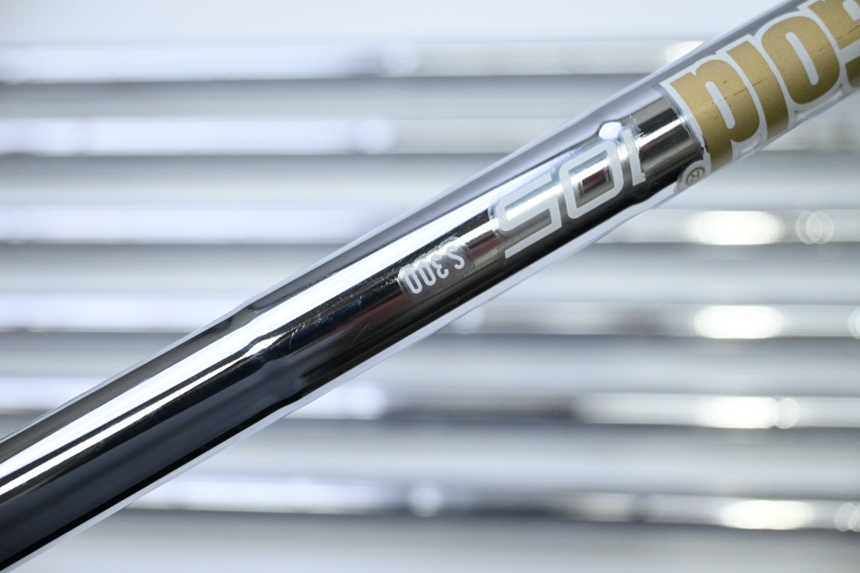 Ping i210 Irons / 4-PW / Black Dot / Stiff Flex Dynamic Gold 105 S300 Shafts