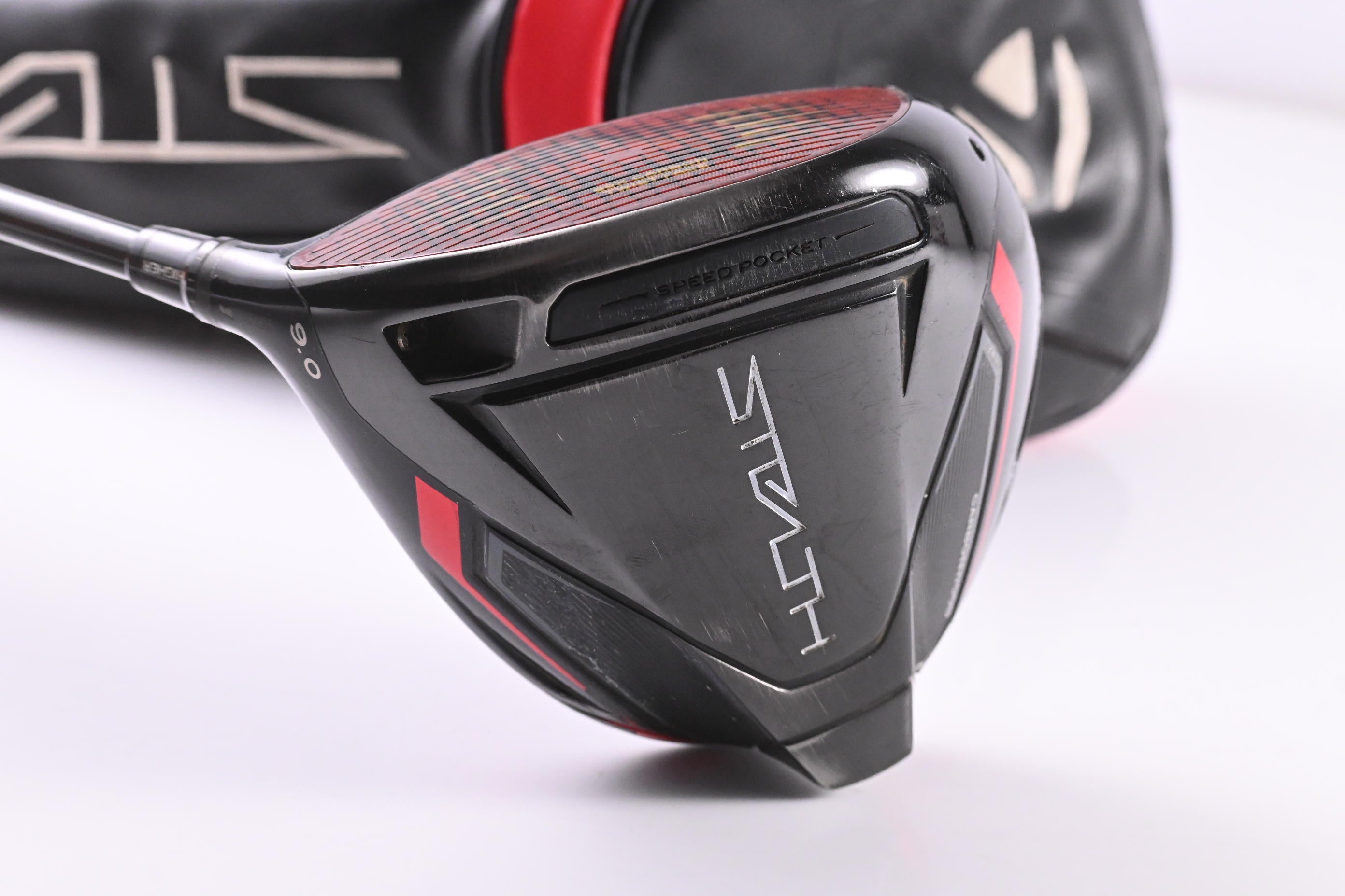 Left Hand Taylormade Stealth Driver / 9 Degree / Stiff Flex Fujikura Ventus Red