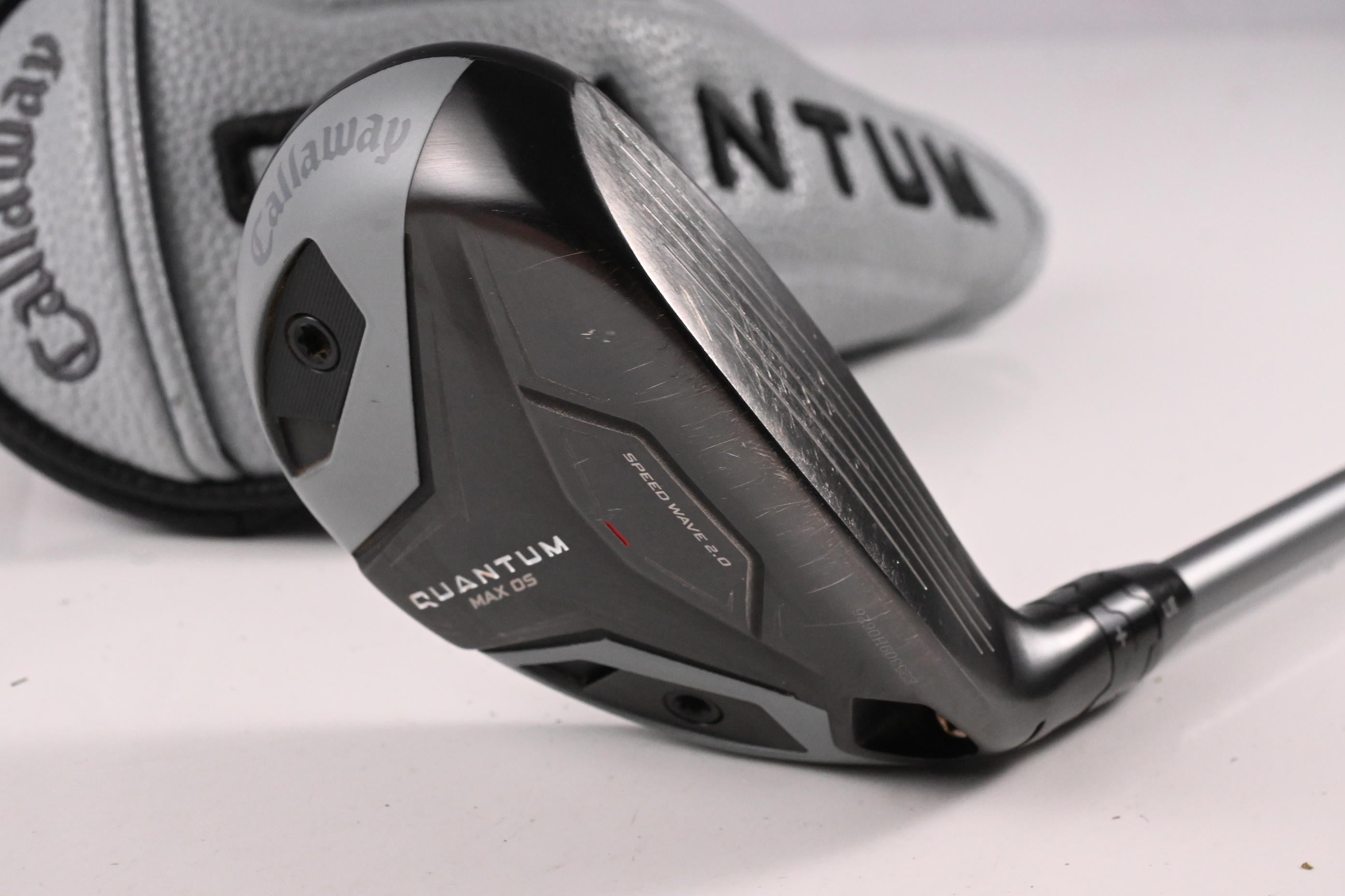 Callaway Quantum Max OS #4 Hybrid / 20 Degree / Regular Flex Denali Silver 60