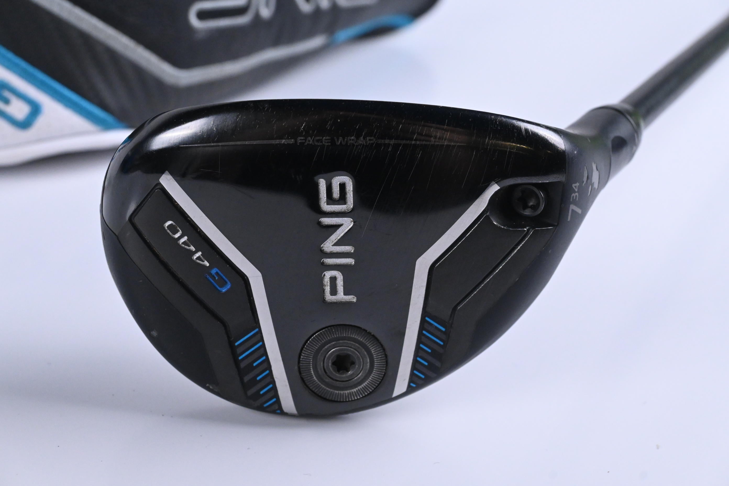Ping G440 #7 Hybrid / 34 Degree / Senior Flex Ping Alta CB Blue 70 Shaft