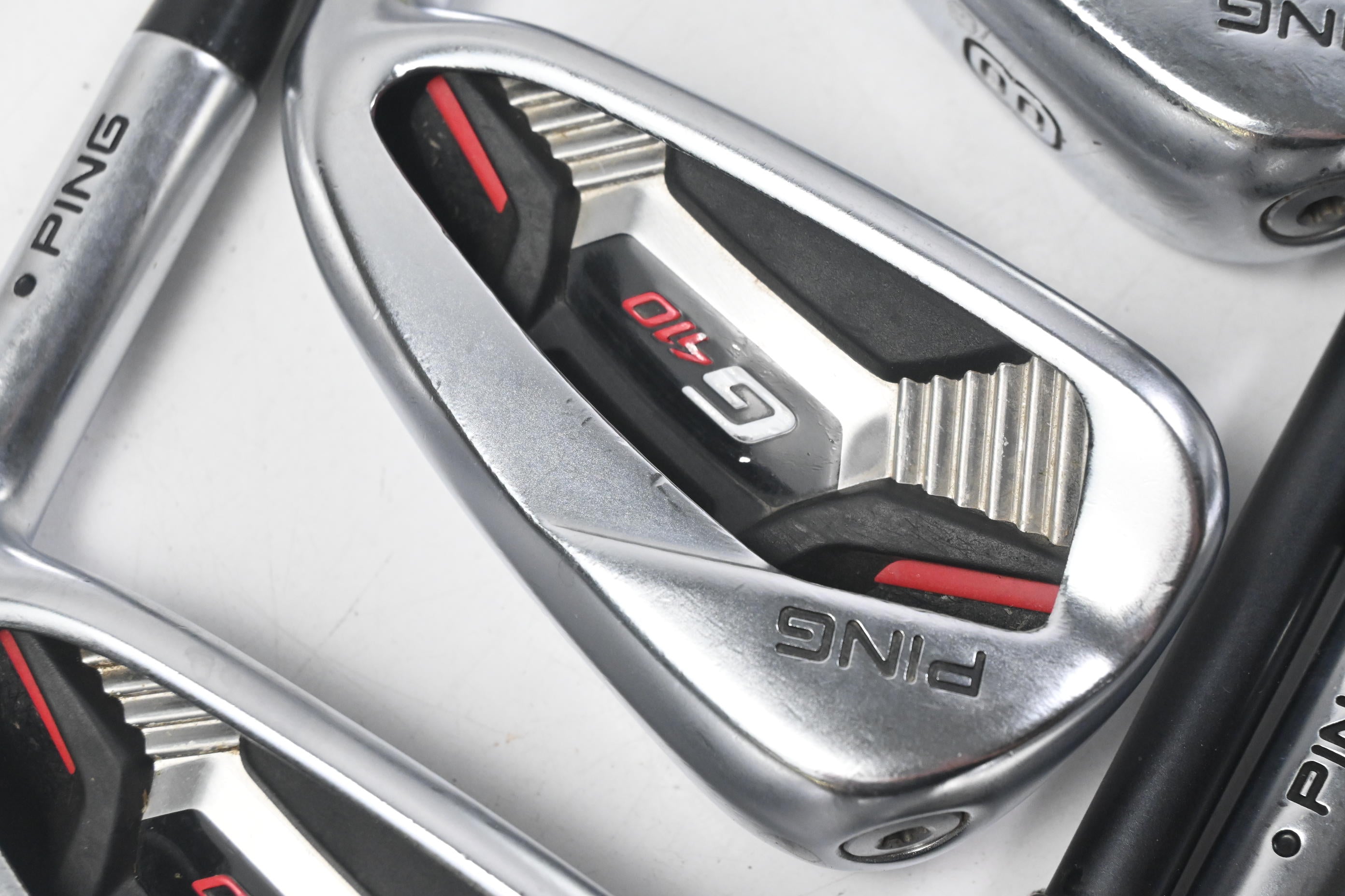 Ping G410 Irons / 6-PW+GW+SW / Black Dot / Senior Flex Ping Alta CB Shafts