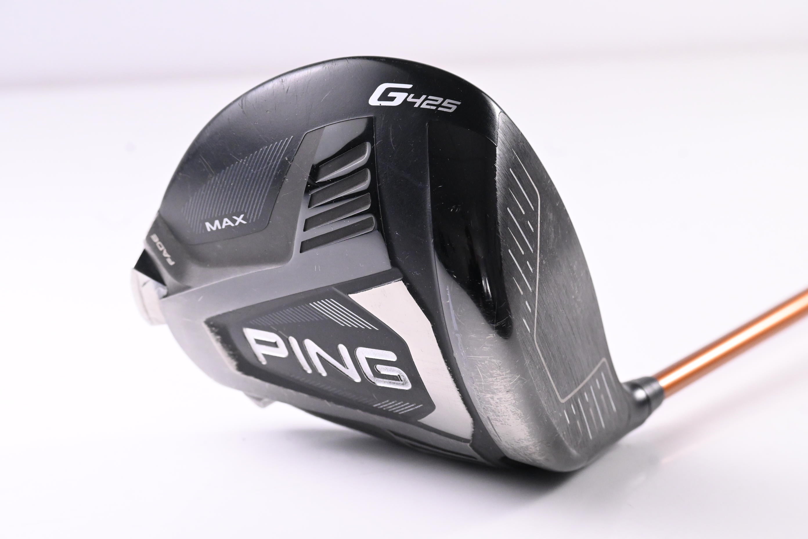 Ping G425 Max Driver / 10.5 Degree / Stiff Flex Aldila Rogue Orange 55 Shaft