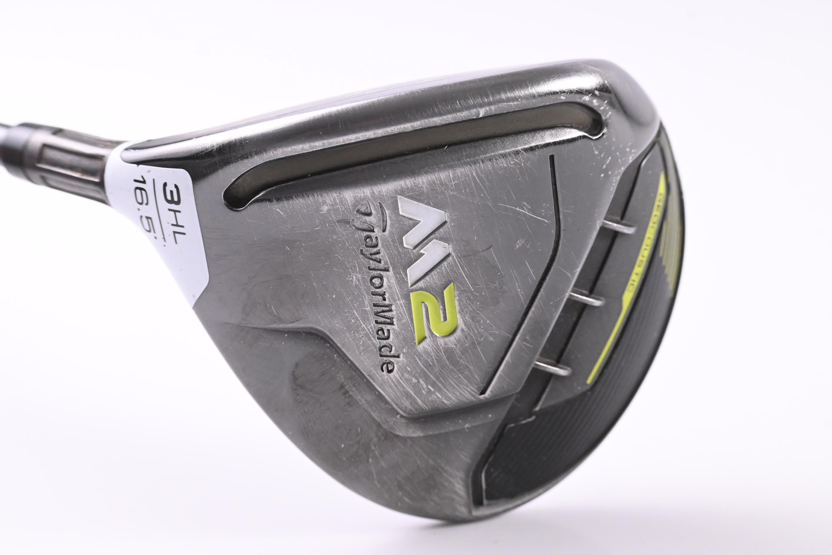 Left Hand Taylormade M2 2017 #3 Wood / 16.5 Degree / Regular Flex Reax 55 Shaft
