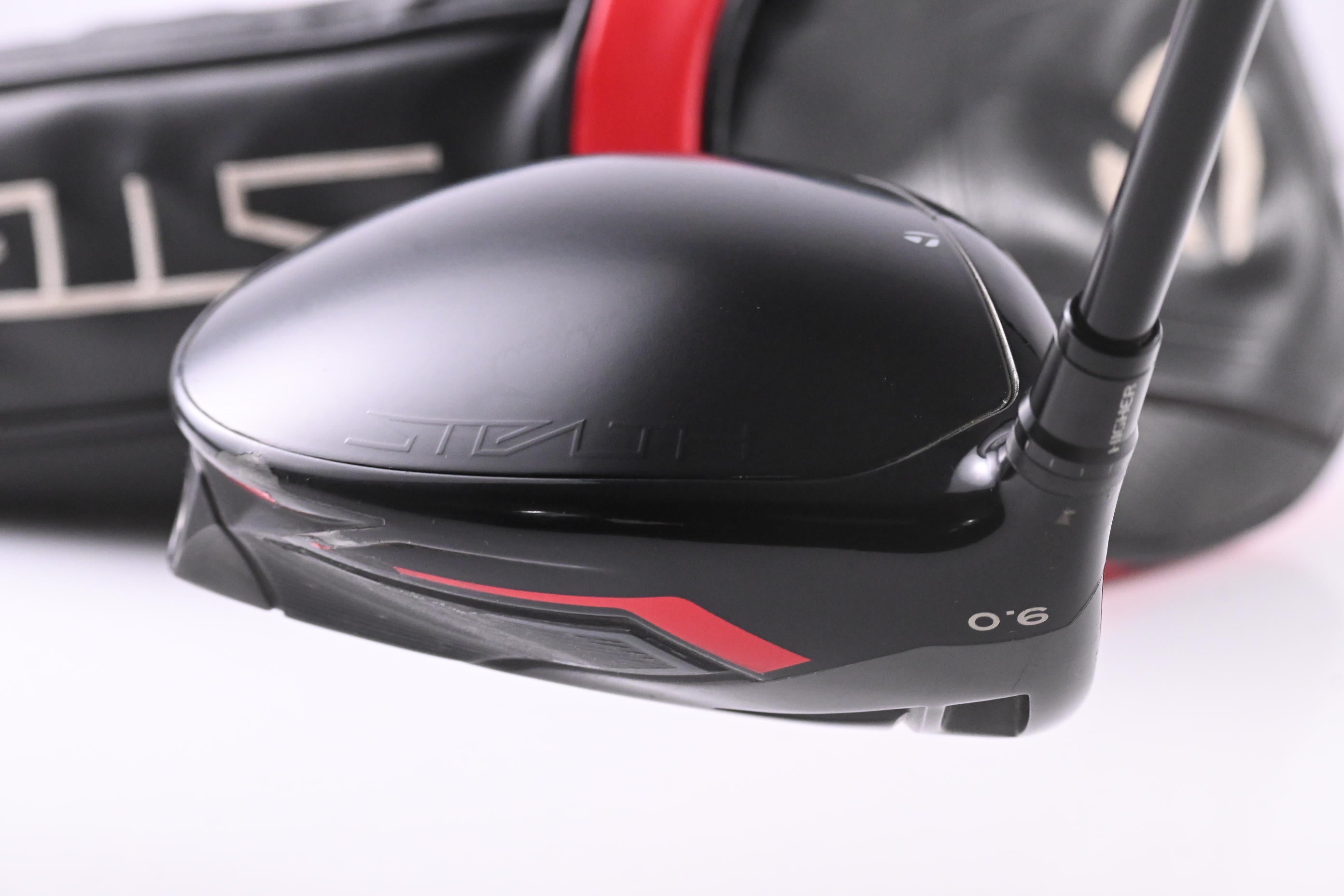 Left Hand Taylormade Stealth Driver / 9 Degree / Stiff Flex Fujikura Ventus Red